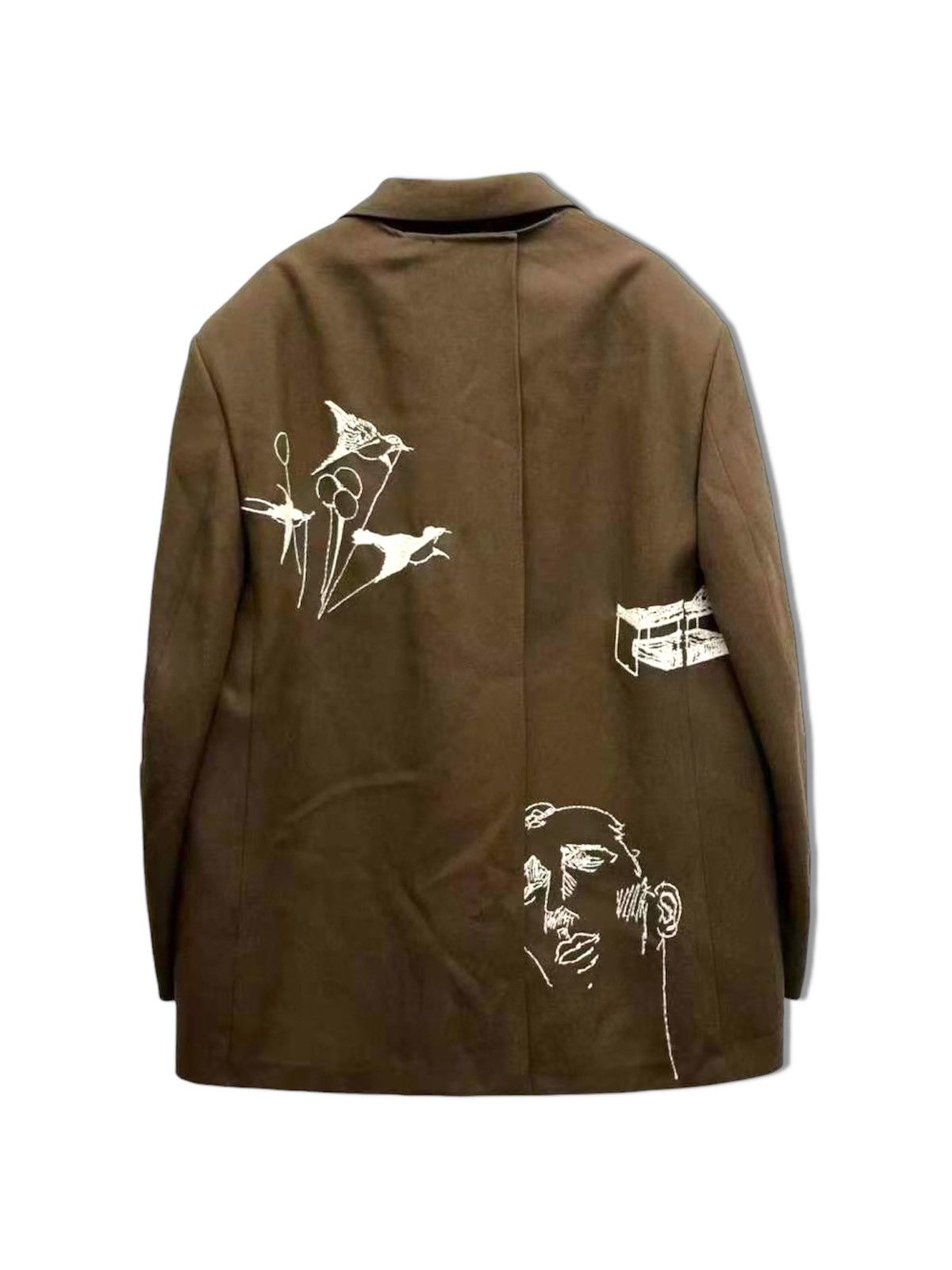 Louis Vuitton Louis Vuitton Runway Sample 1 OF 1 Hot Air Balloon Blazer 48 Size 48R - 2 Thumbnail