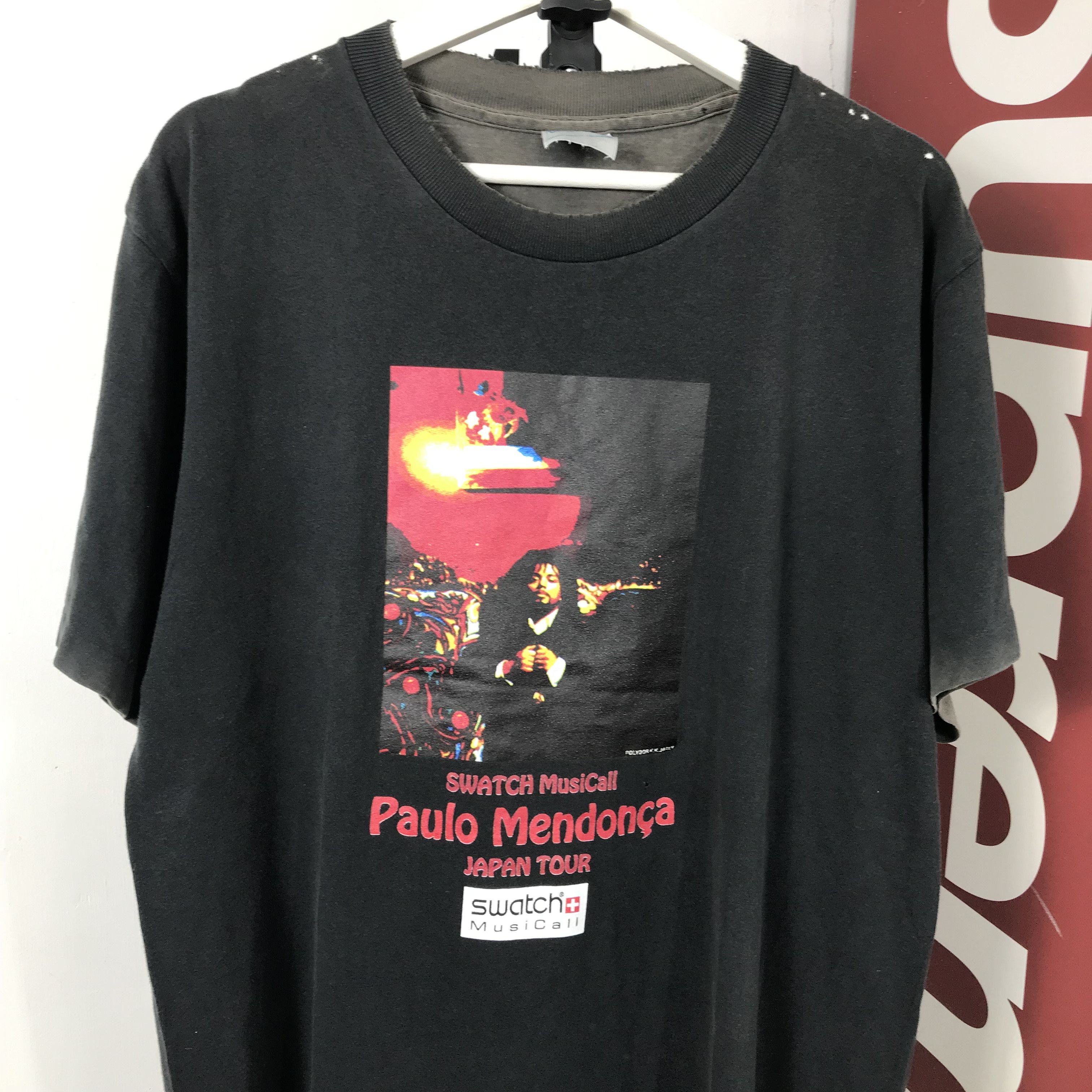 Swatch 🔥RARE🔥 Vintage Swatch X PAULO MENDOCA MUSICAL Promo Shirt Size US L / EU 52-54 / 3 - 2 Thumbnail