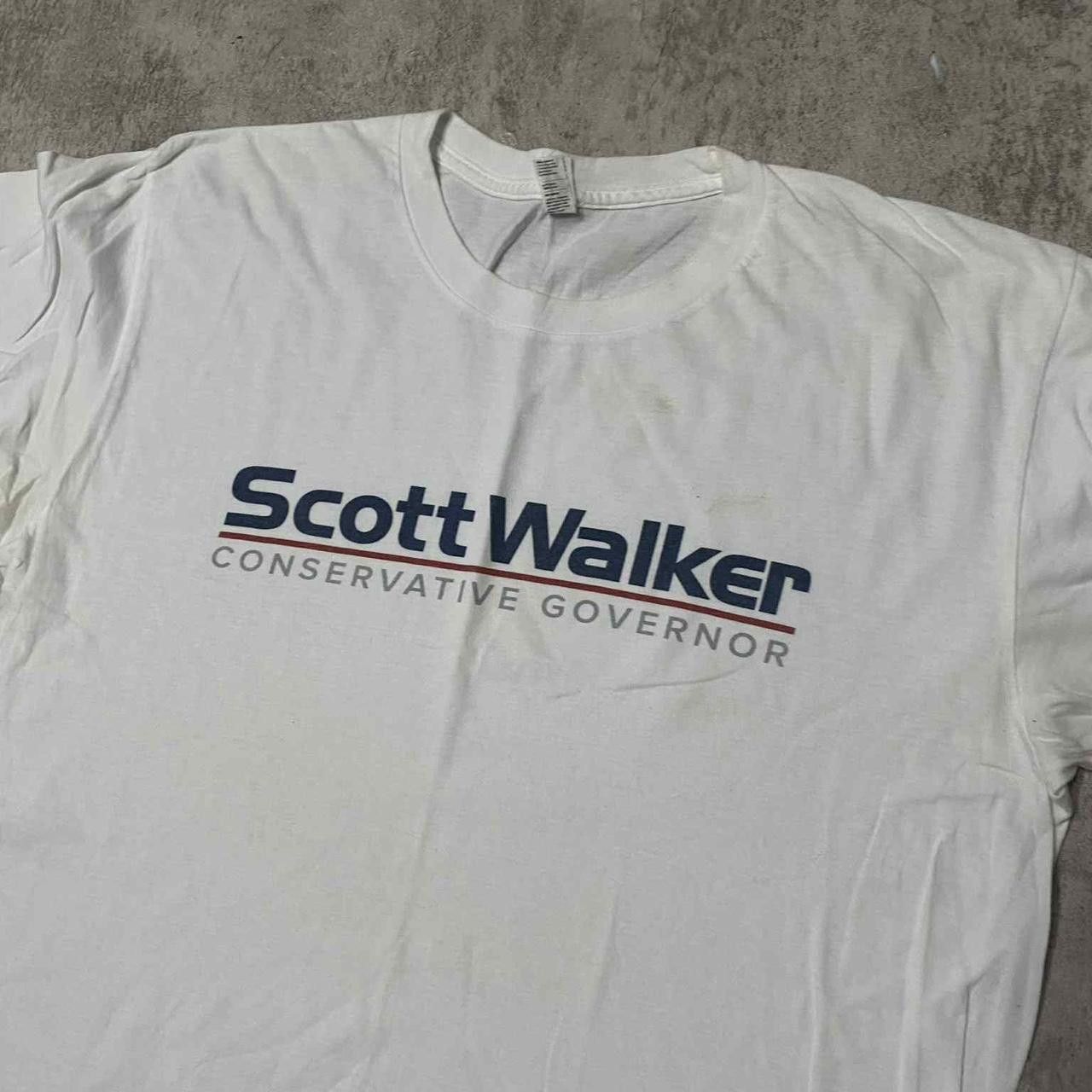 Other White cotton Scott Walker 2016 campaign t-shirt Size US L / EU 52-54 / 3 - 3 Thumbnail