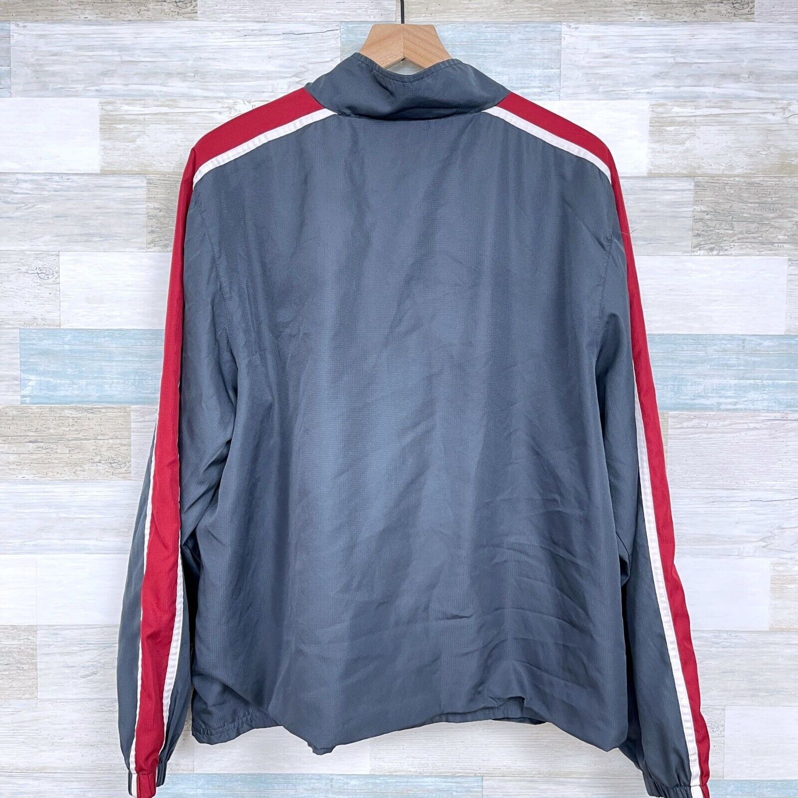 Starter Starter Basic Track Jacket Black Red Full Zip Mens XL Size US XL / EU 56 / 4 - 3 Thumbnail