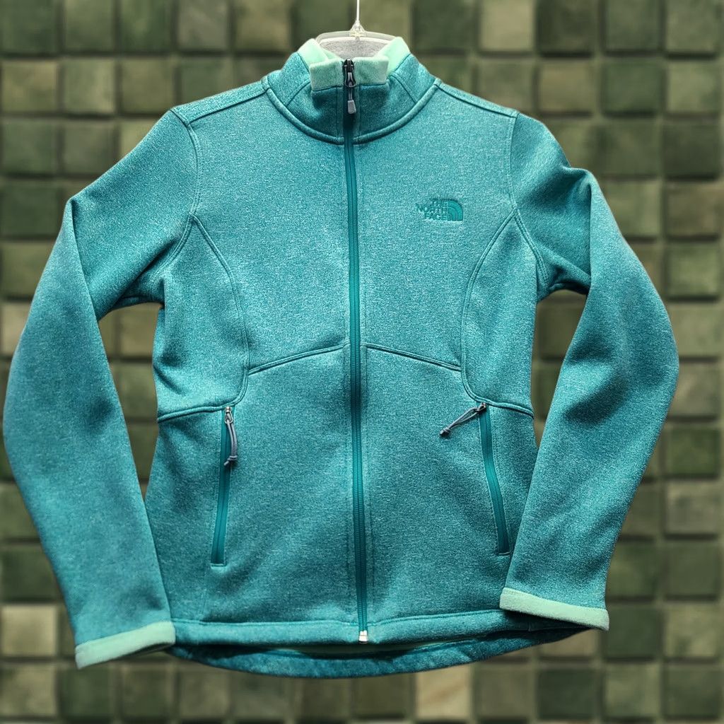 The North Face The North Face Jacket Womens S Agave Regular Fit Fleece Full Zip Layering Hiking Size S / US 4 / IT 40 - 1 Thumbnail