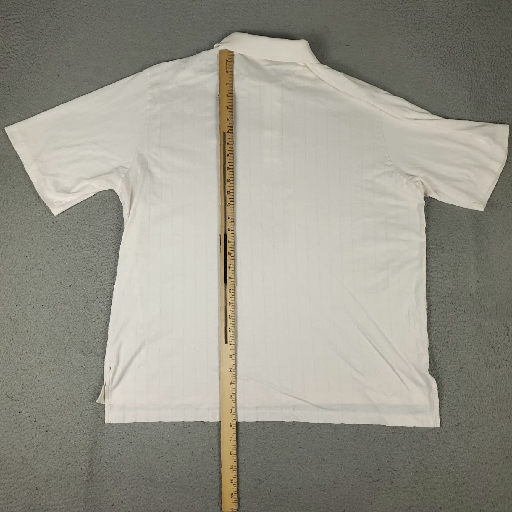 Ralph Lauren Ralph Lauren Polo Shirt Mens XL Ivory Check Polo Shirt Casual Short Sleeve Polo Men XL Ivory Check Polo Shirt Size US XL / EU 56 / 4 - 4 Thumbnail
