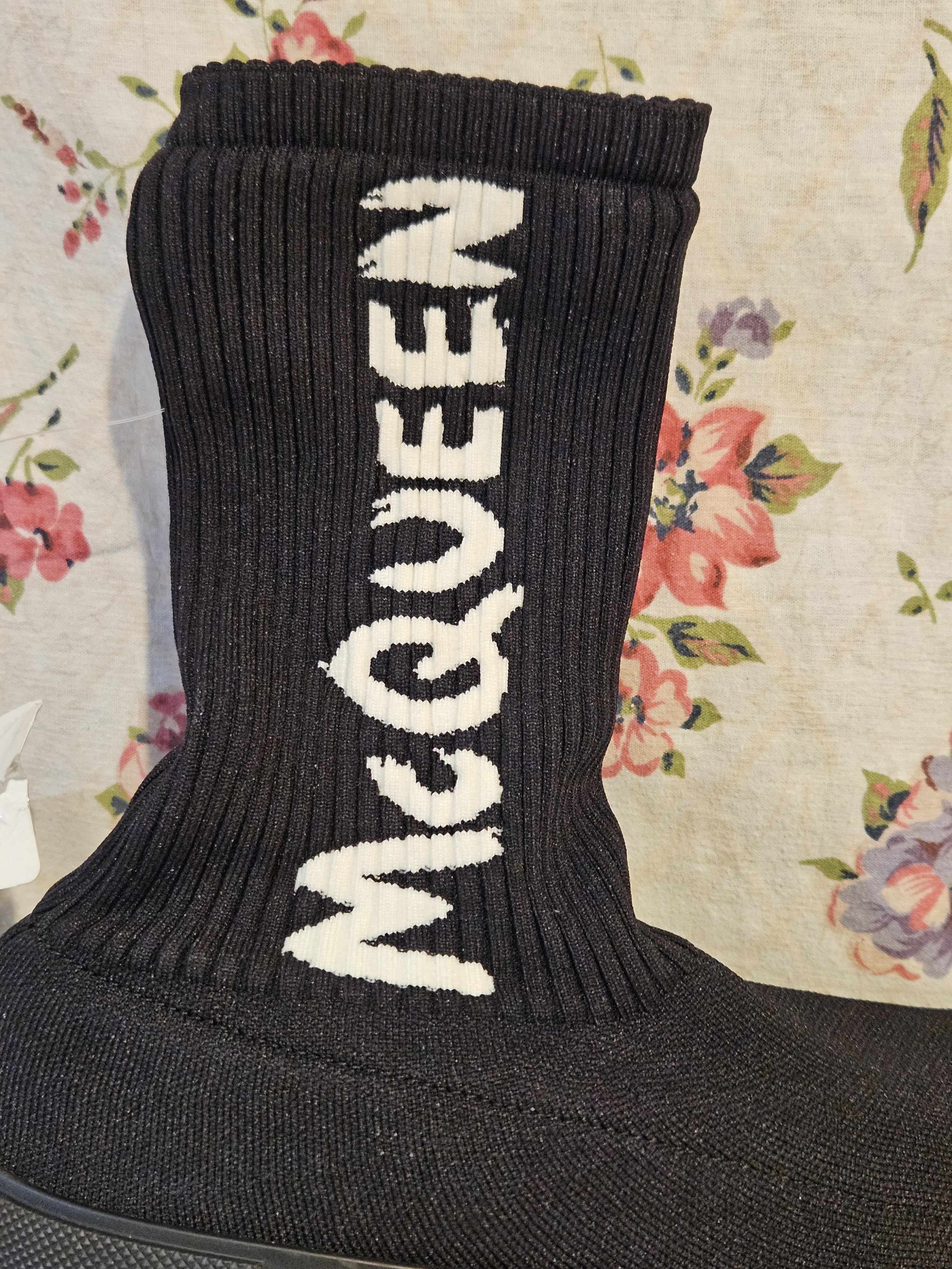 Alexander McQueen Graffiti Sock Boot Size US 10 / EU 43 - 15 Thumbnail