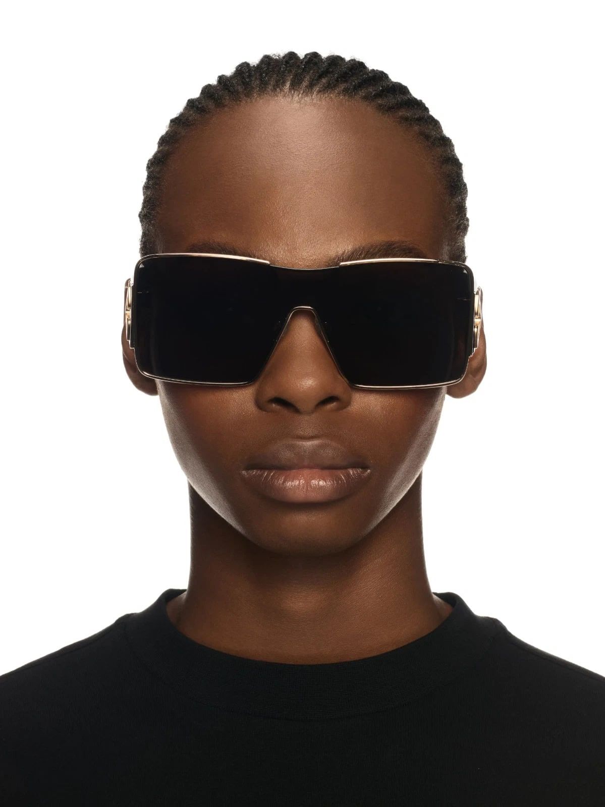 Off-White OFF-WHITE 14G OERI14G ASPEN Black Gold Unisex Mask Large Size ONE SIZE - 11 Thumbnail