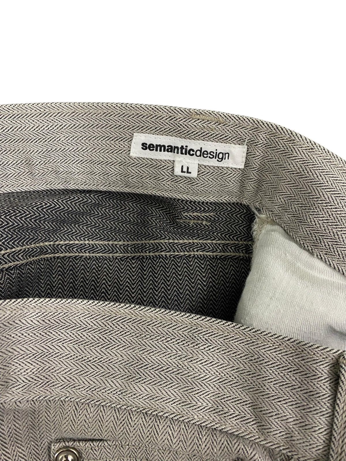 Hysteric Glamour × Japanese Brand × Tornado Mart Semantic Design Japan Herringbone Flare Jeans Size US 31 - 7 Thumbnail