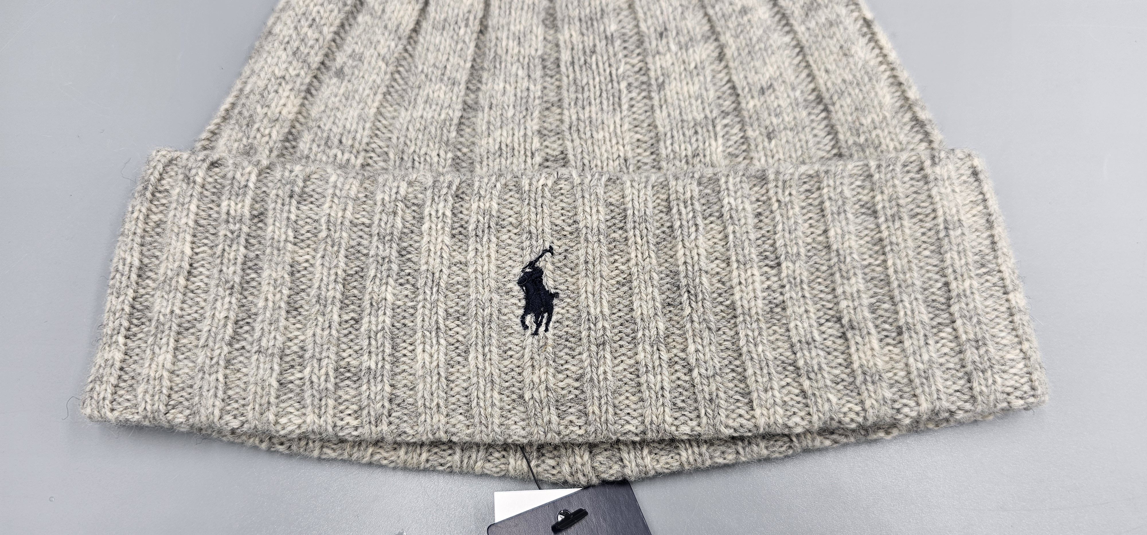 Polo Ralph Lauren 4 Polo Ralph Lauren Wool Blend Cuffed Beanie Hats Authentic Size ONE SIZE - 10 Thumbnail