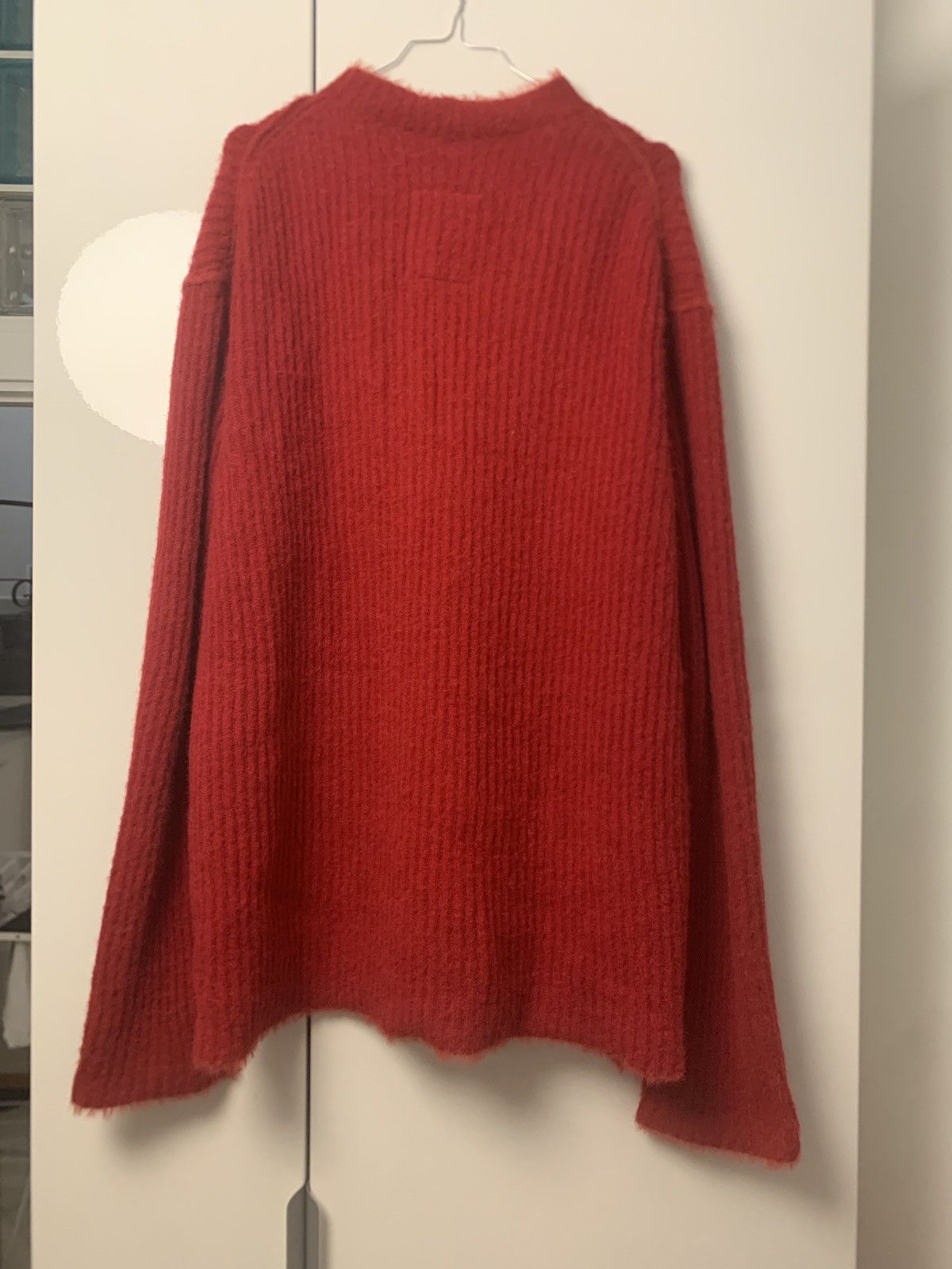 Uma Wang Red soft sweater Size US L / EU 52-54 / 3 - 4 Thumbnail