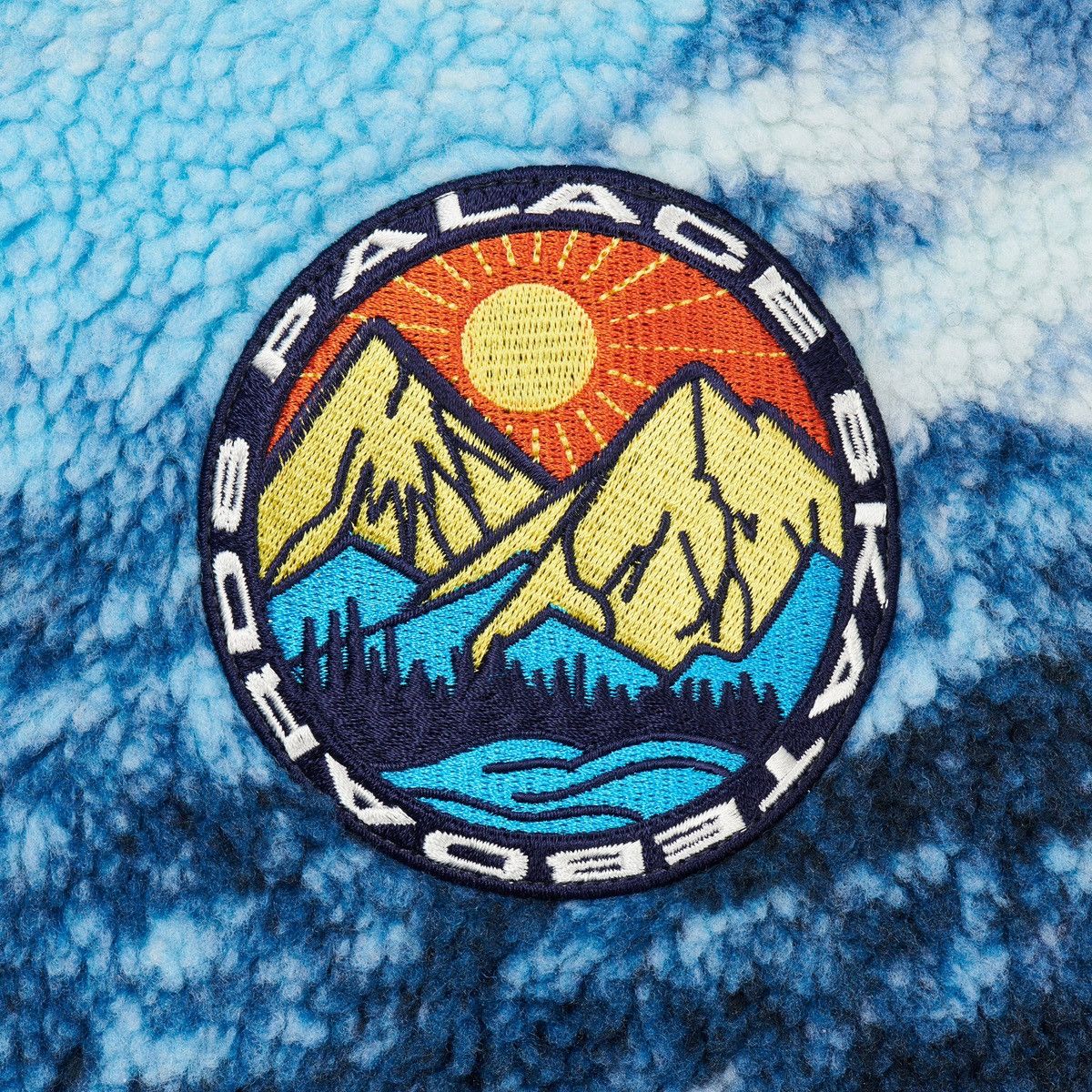 Palace Palace Palaska Appalachian Funnel Fleece Jacket Blue Size US L / EU 52-54 / 3 - 4 Thumbnail