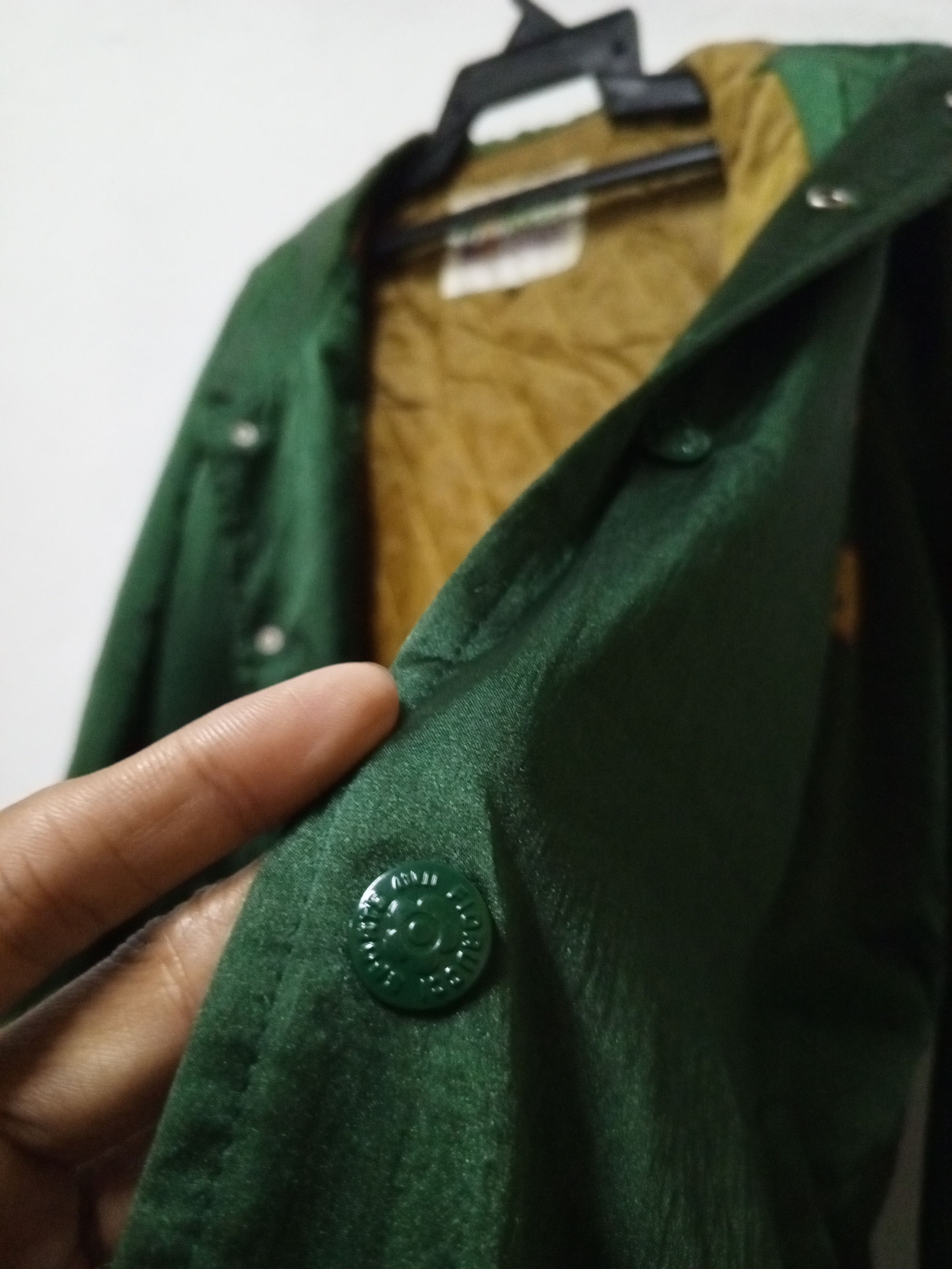 Fiorucci vintage 70s FIORUCCI SPORT ITALY COACH JACKET GREEN Size US XL / EU 56 / 4 - 7 Thumbnail