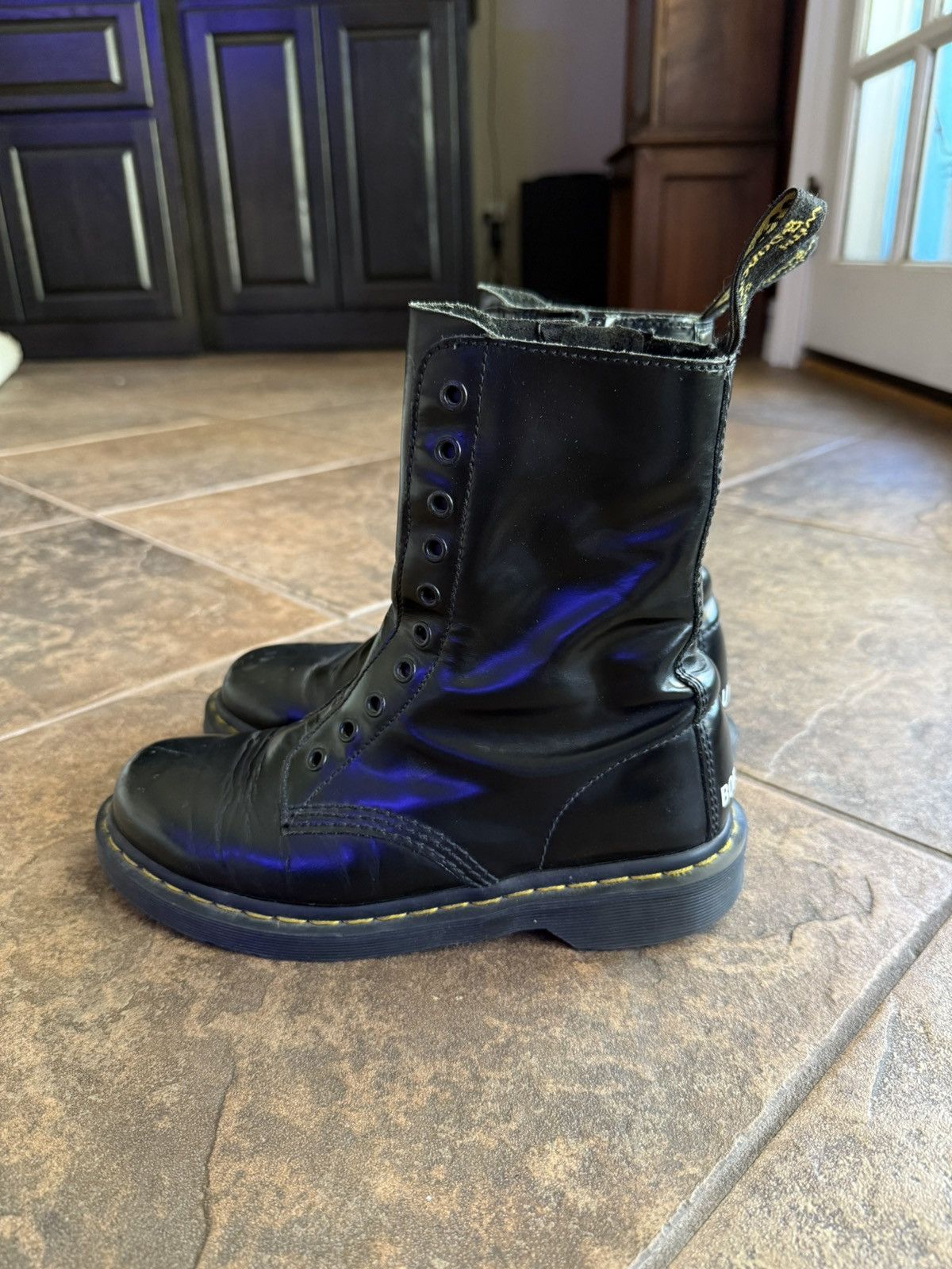 Dr. Martens × Vetements Vetements X Dr. Martens “Border Line” Boots Size US 7.5 / EU 40-41 - 5 Thumbnail