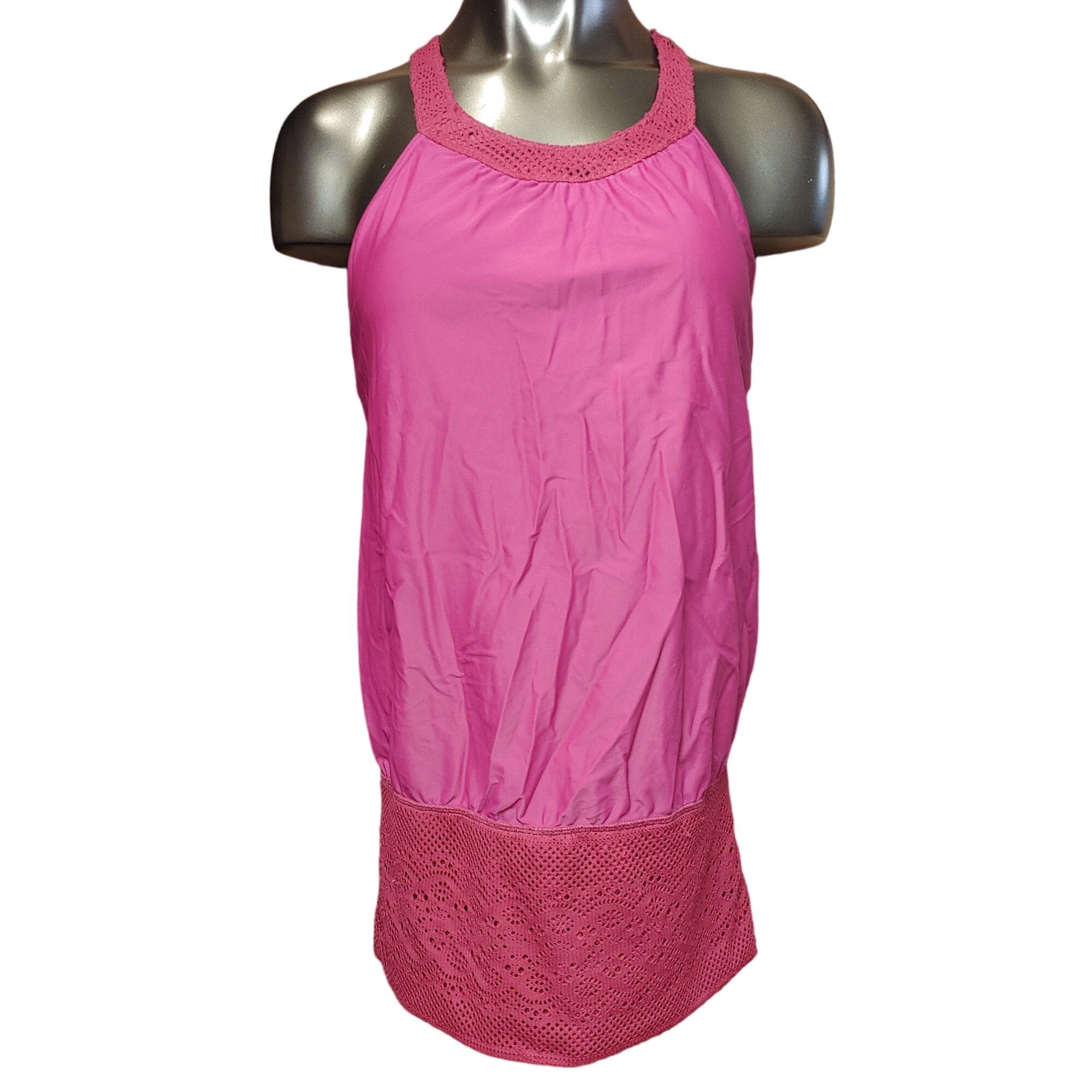 Prana Prana Women's Hot Pink Racerback Activewear Tank Top Small Size S / US 4 / IT 40 - 1 Thumbnail