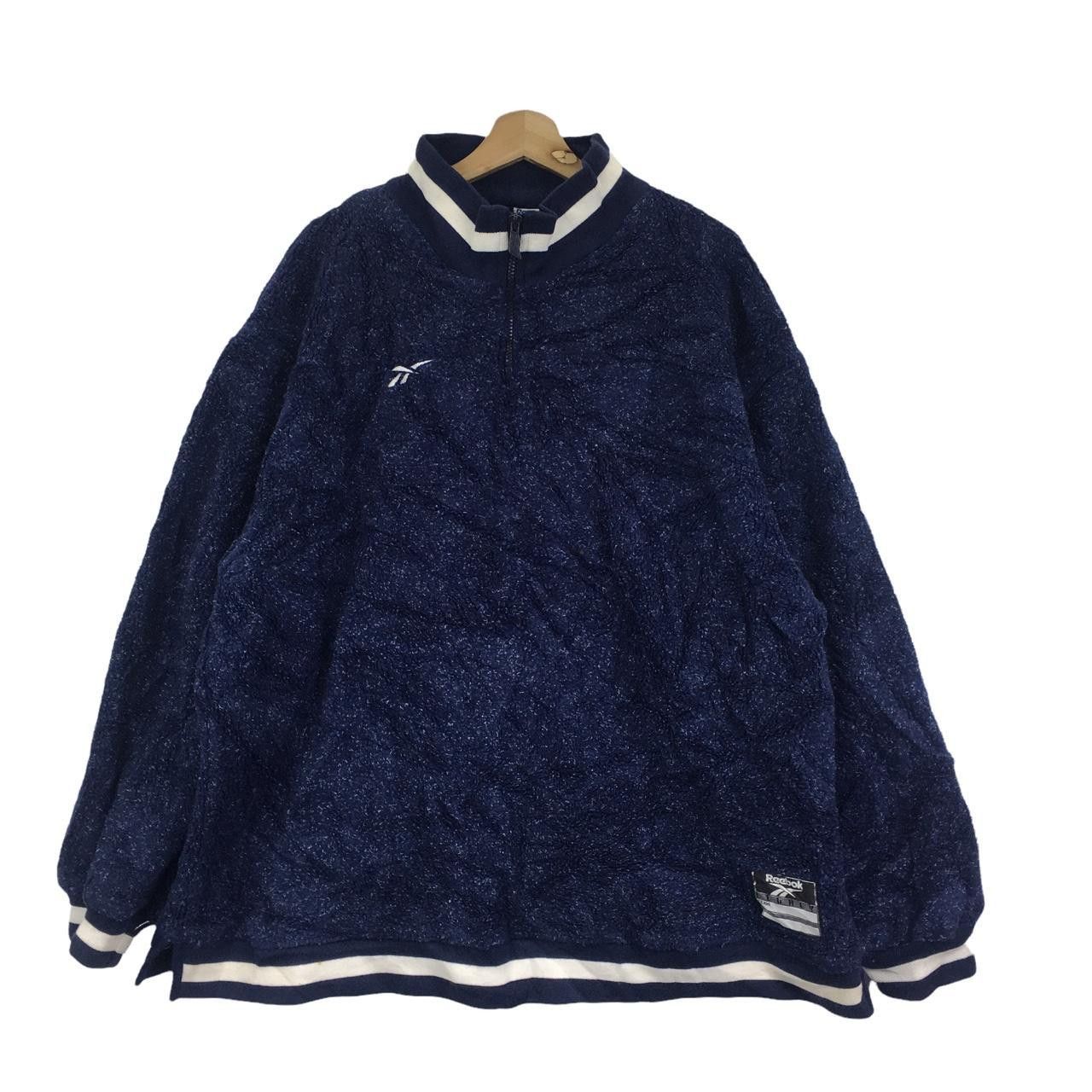 Reebok Vtg REEBOK ENGLAND Outdoor Sport Sherpa Fleece Sweater Size US L / EU 52-54 / 3 - 1 Thumbnail