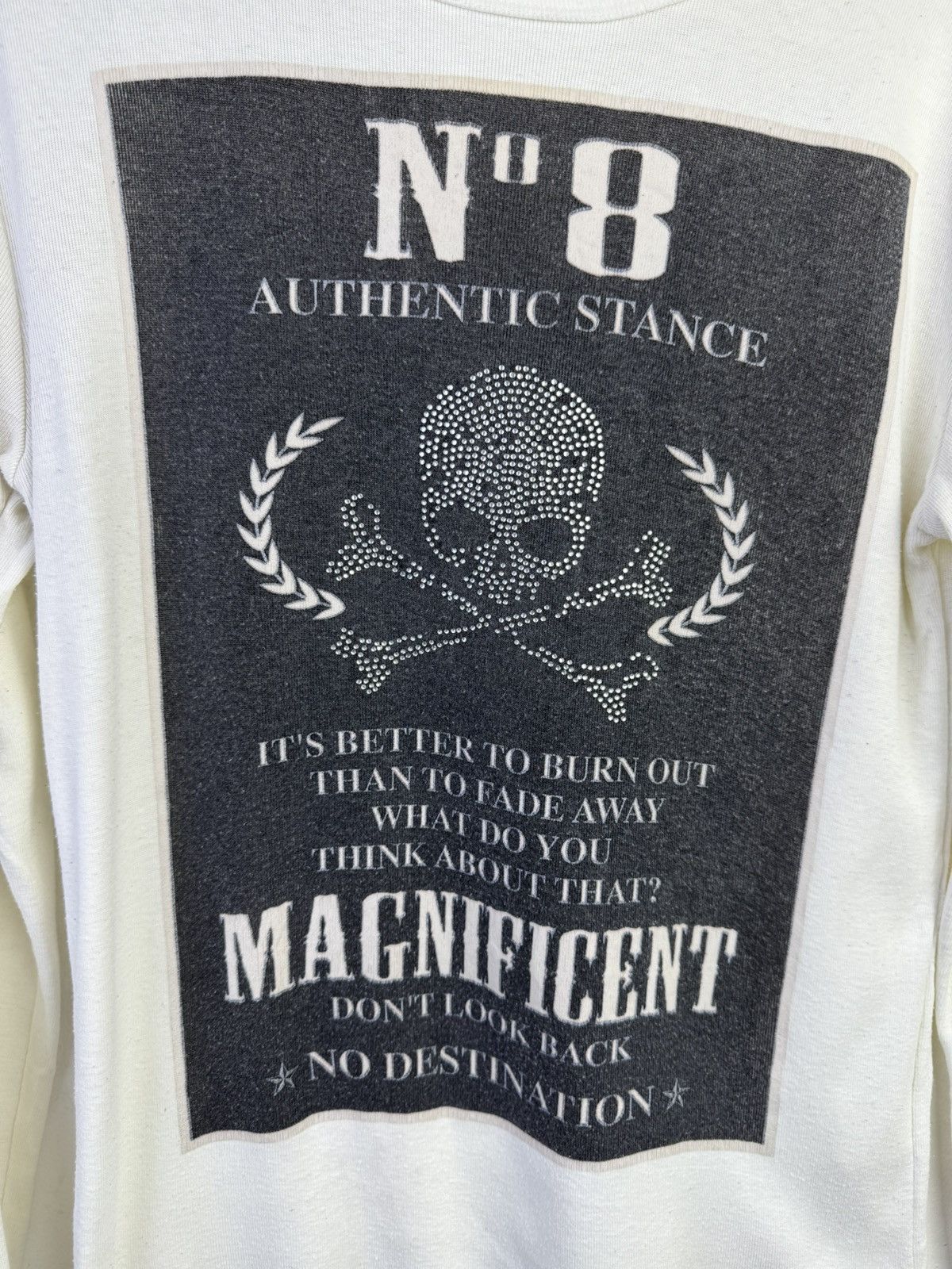 In The Attic in the attic N°8 Authentic Stance long-sleeve graphic tshirt Size M / US 6-8 / IT 42-44 - 4 Thumbnail