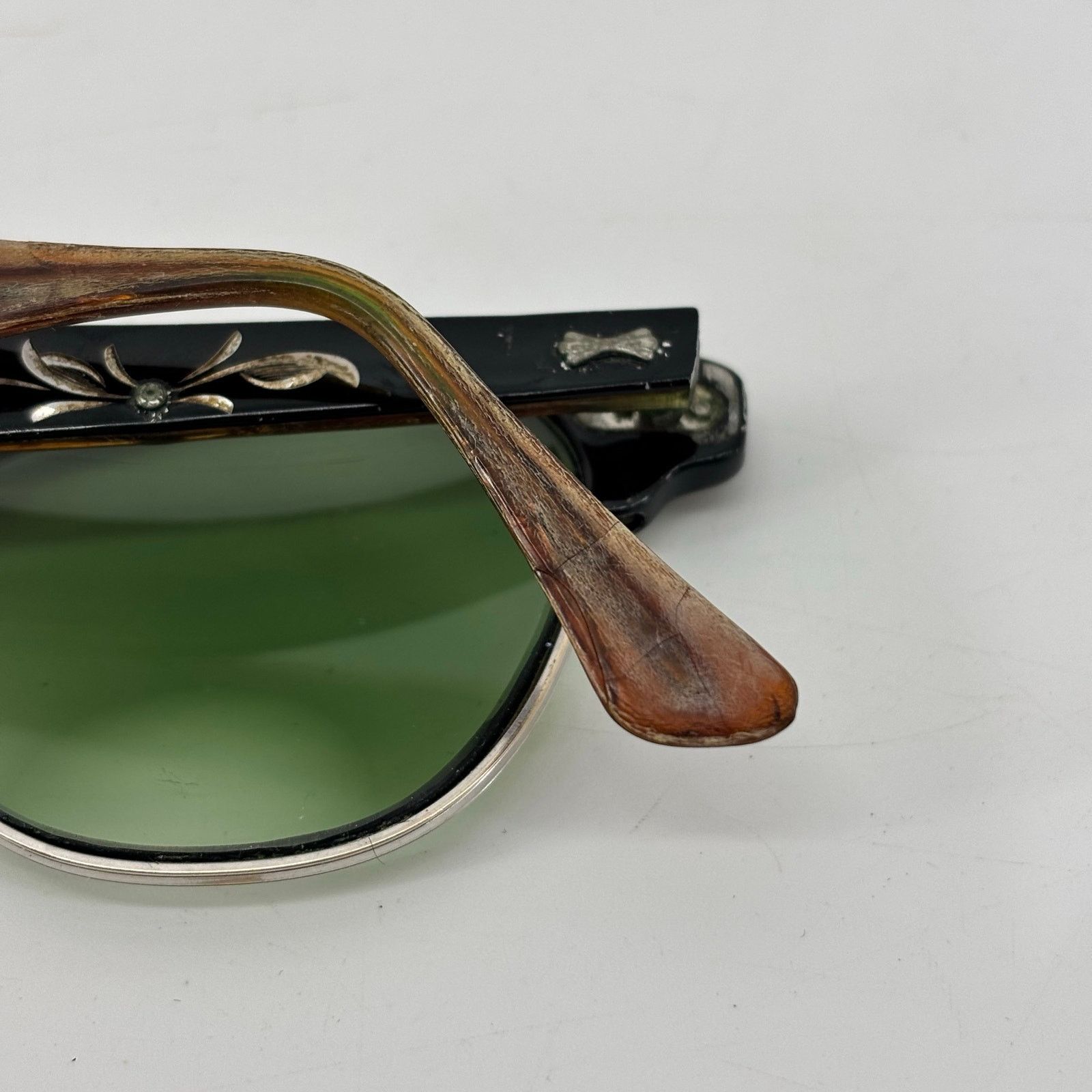 Vintage Vintage Eyewear 50s 60s Shuron Ronsir Browline Eyeglasses Size ONE SIZE - 11 Thumbnail