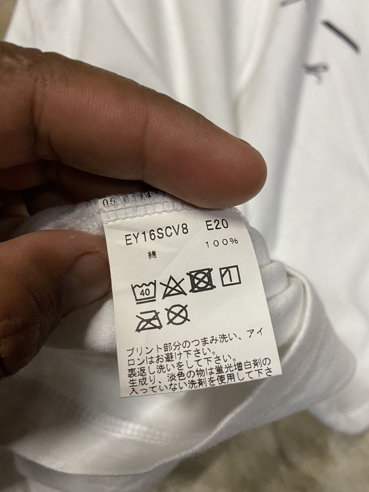 Designer × Japanese Brand × agnes b. Agnes B. x Adam Etrope Tshirt Size M / US 6-8 / IT 42-44 - 5 Thumbnail
