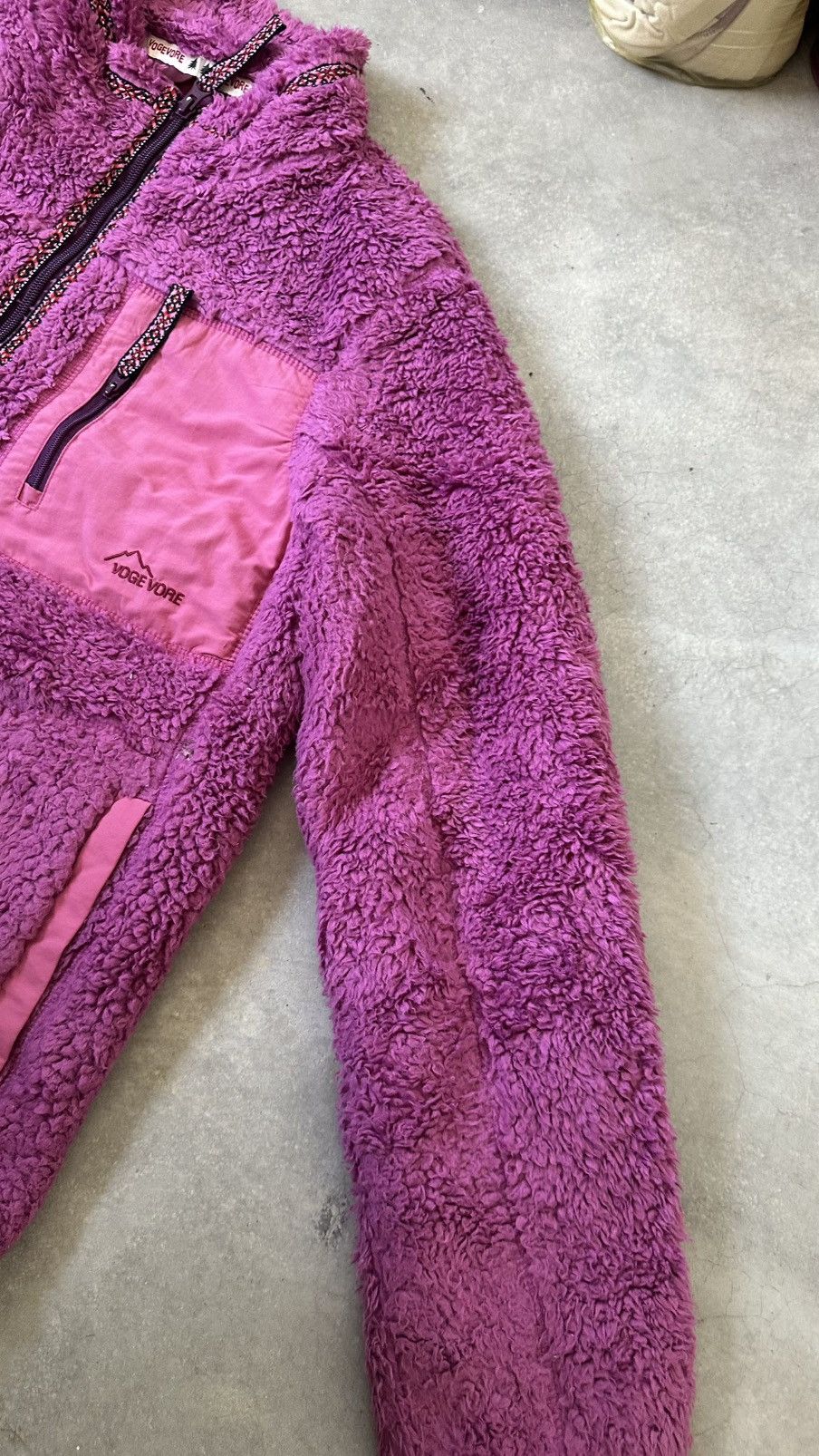 Vintage VINTAGD VOGEVORE FLEECE JACKET Size US M / EU 48-50 / 2 - 6 Thumbnail
