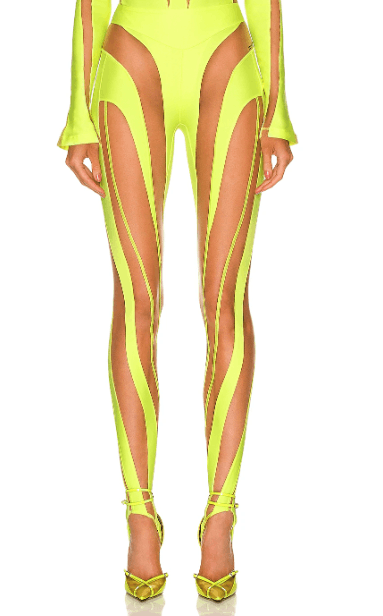 Mugler Mugler Tights Size 26" / US 2 / IT 38 - 1 Thumbnail