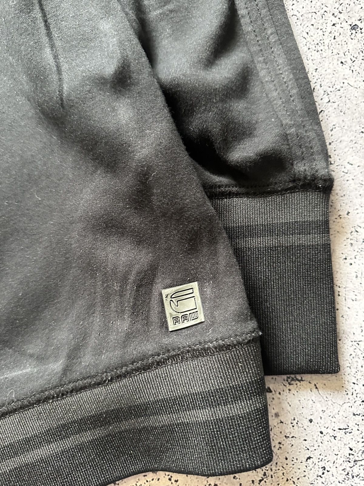 G-Star × Vintage Vintage G-Star Raw Track Jacket Black Mini Logo Y2K USA Size US XL / EU 56 / 4 - 4 Thumbnail