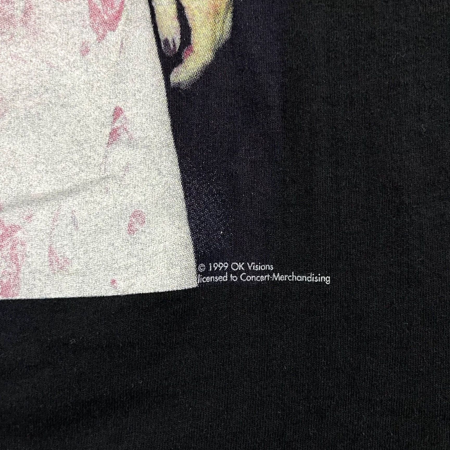 Vintage VINTAGE SaraH Brightman Shirt Mens XL Black Soprano Singer 90s Y2K T-Shirt Graphic Print Screen Stars Logo 90s Classic Music Mens XL Black Size US XL / EU 56 / 4 - 3 Thumbnail