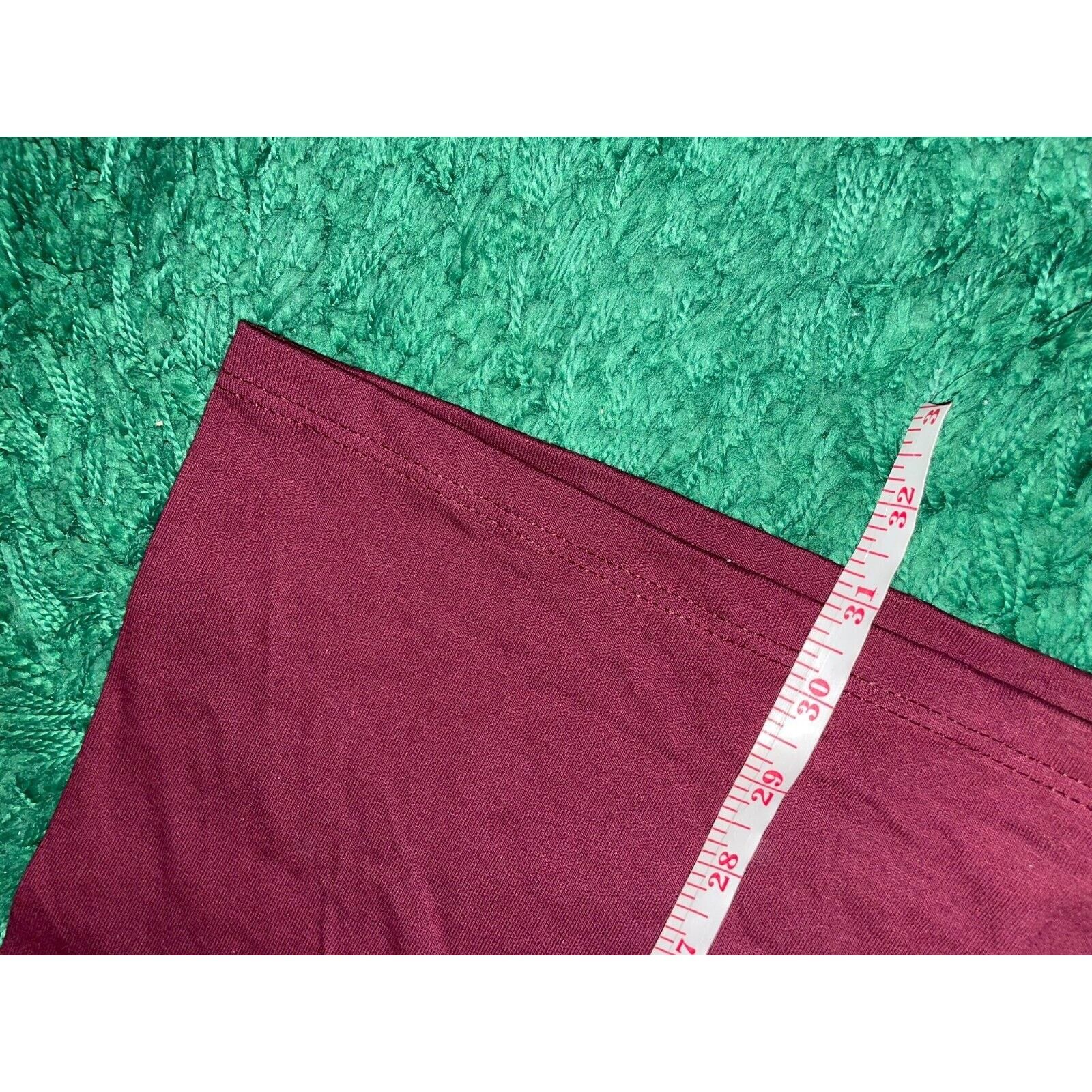 Jerzees Vintage Santa Fe Shirt Aboriginal Dancer Maroon Red Tee 90s Size US L / EU 52-54 / 3 - 8 Thumbnail