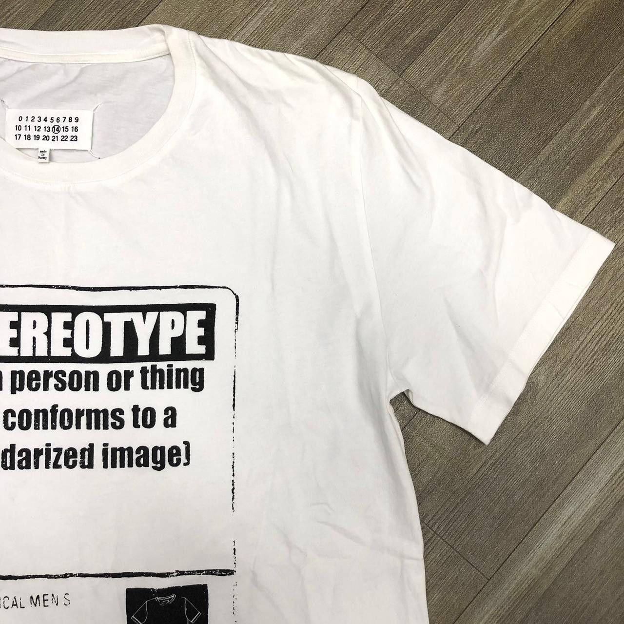Maison Margiela Maison Margiela Stereotype Tshirt Size US M / EU 48-50 / 2 - 3 Thumbnail
