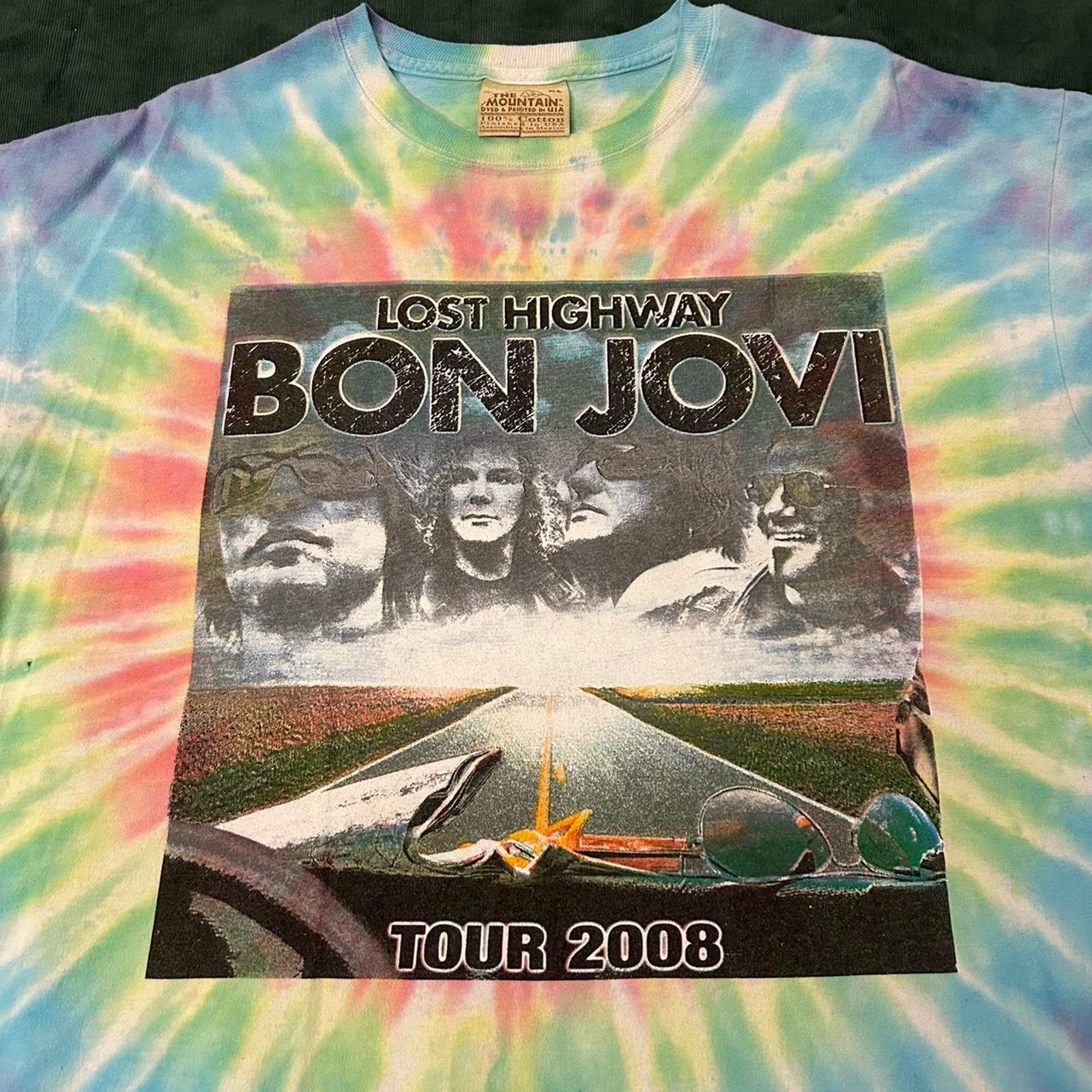 The Mountain 2008 bon jovi concert tee Size US XL / EU 56 / 4 - 2 Thumbnail