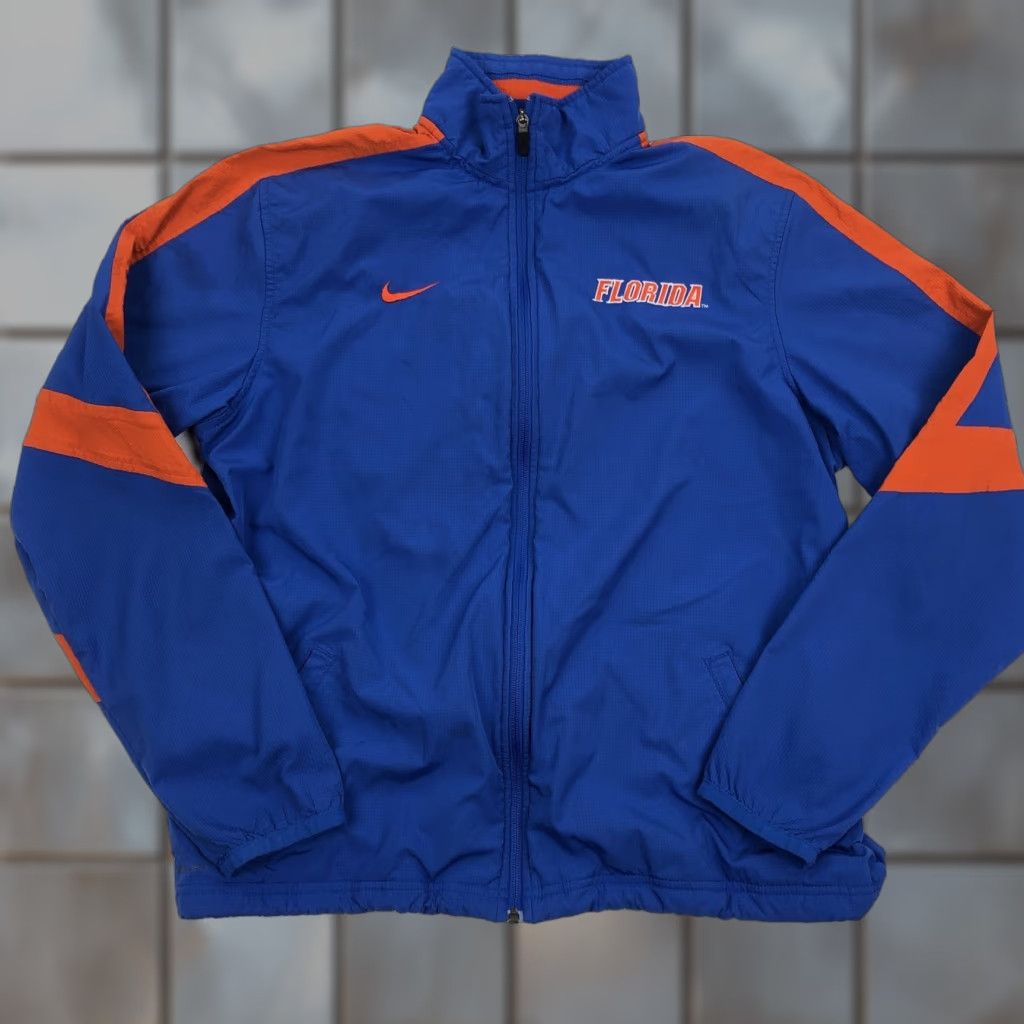 Nike Nike Storm-FIT Florida Gators Activewear Jacket Men XL Blue Orange Full Zip Size US XL / EU 56 / 4 - 1 Thumbnail