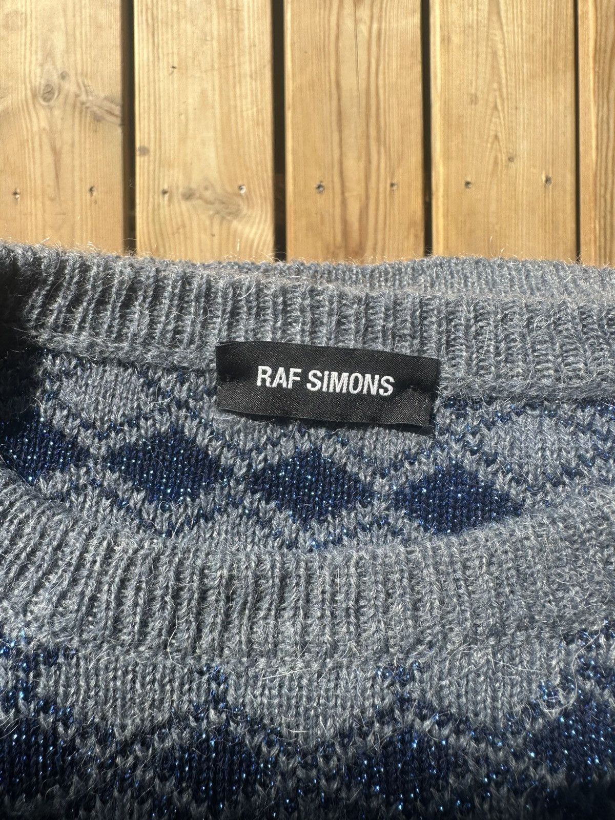 Raf Simons Hole Detail Knitted Sweater Size US S / EU 44-46 / 1 - 7 Thumbnail