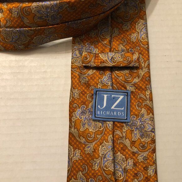 Other JZ Richards men's new silk tie 3 1/4" X 58 1/4" Size ONE SIZE - 6 Thumbnail