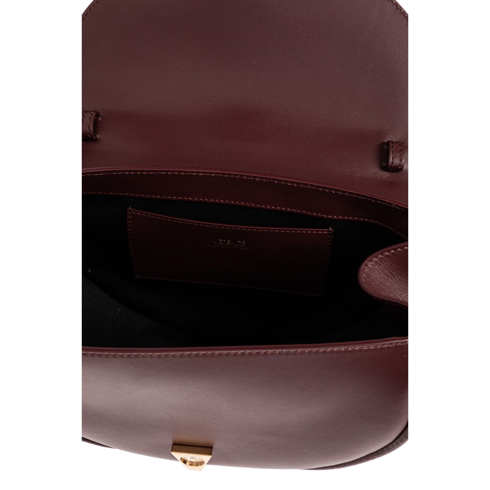 Versace VERSACE Virtus Burgundy Leather Shoulder Bag New & Authentic Size ONE SIZE - 4 Thumbnail