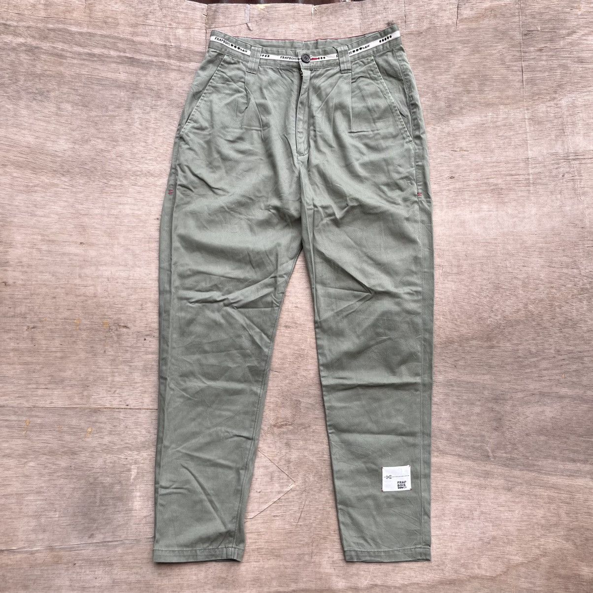 Frapbois × Issey Miyake × Japanese Brand FRAPBOIS CHINOS LONG PANTS Size US 30 / EU 46 - 1 Thumbnail