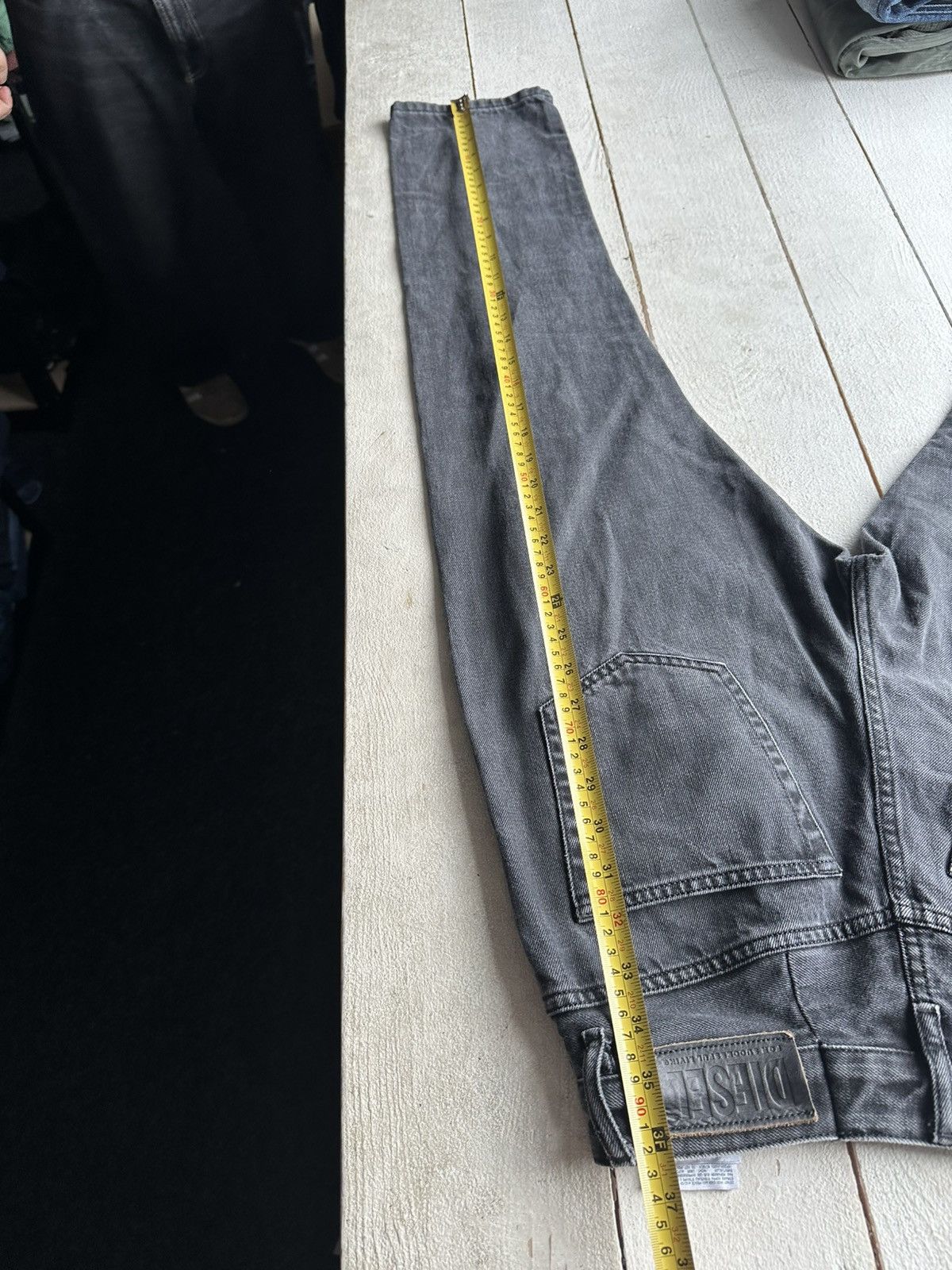 Diesel 🚨Gothic Diesel Regular Slim relax Flared Jeans Womens Size 26" / US 2 / IT 38 - 16 Thumbnail