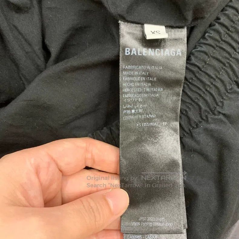 Balenciaga Balenciaga Black Multi-Element Logo Racing Jacket Size US XS / EU 42 / 0 - 6 Thumbnail