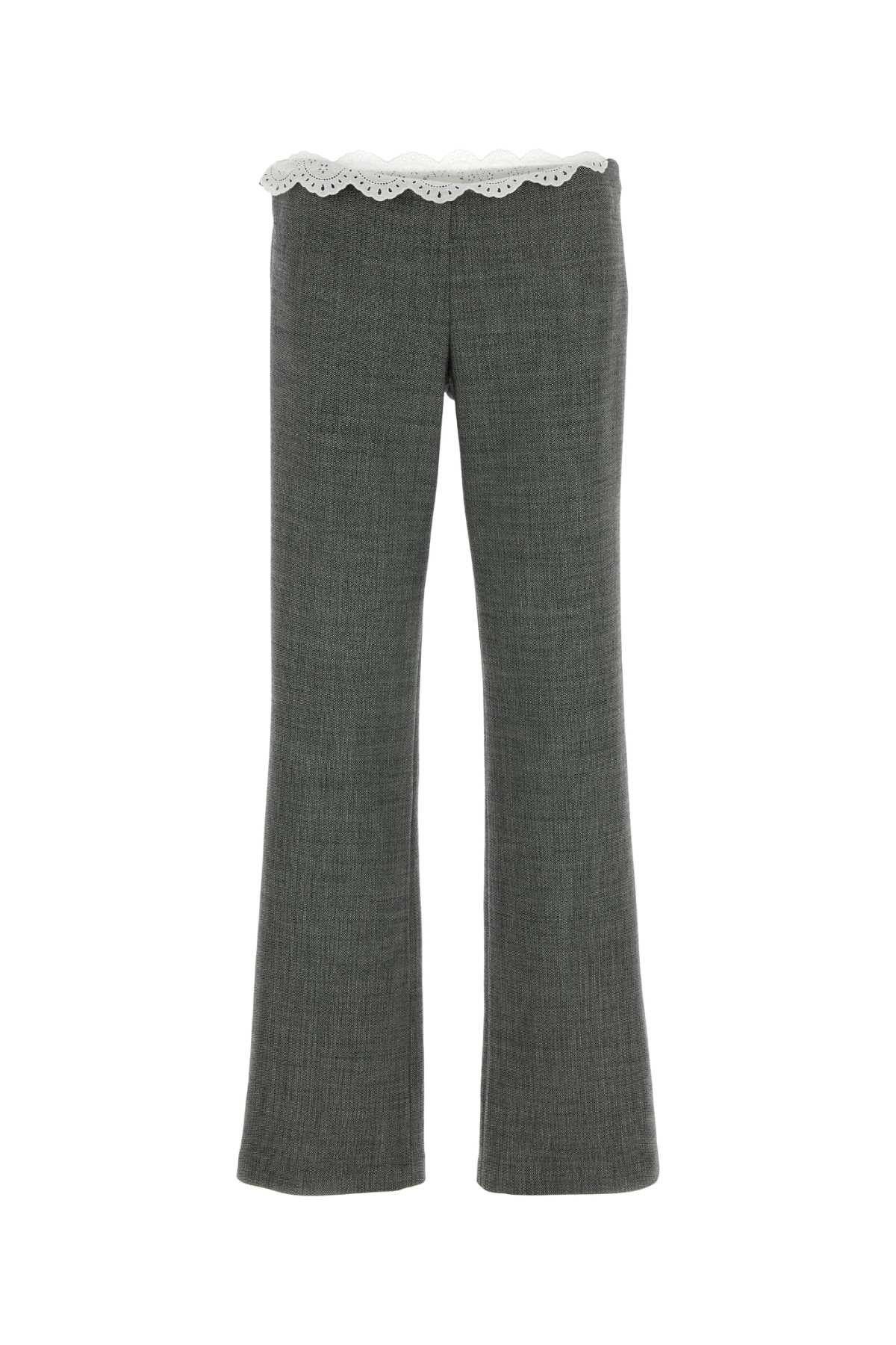 Magda Butrym Grey Stretch Wool Pant Size 27" / US 4 / IT 40 - 1 Thumbnail