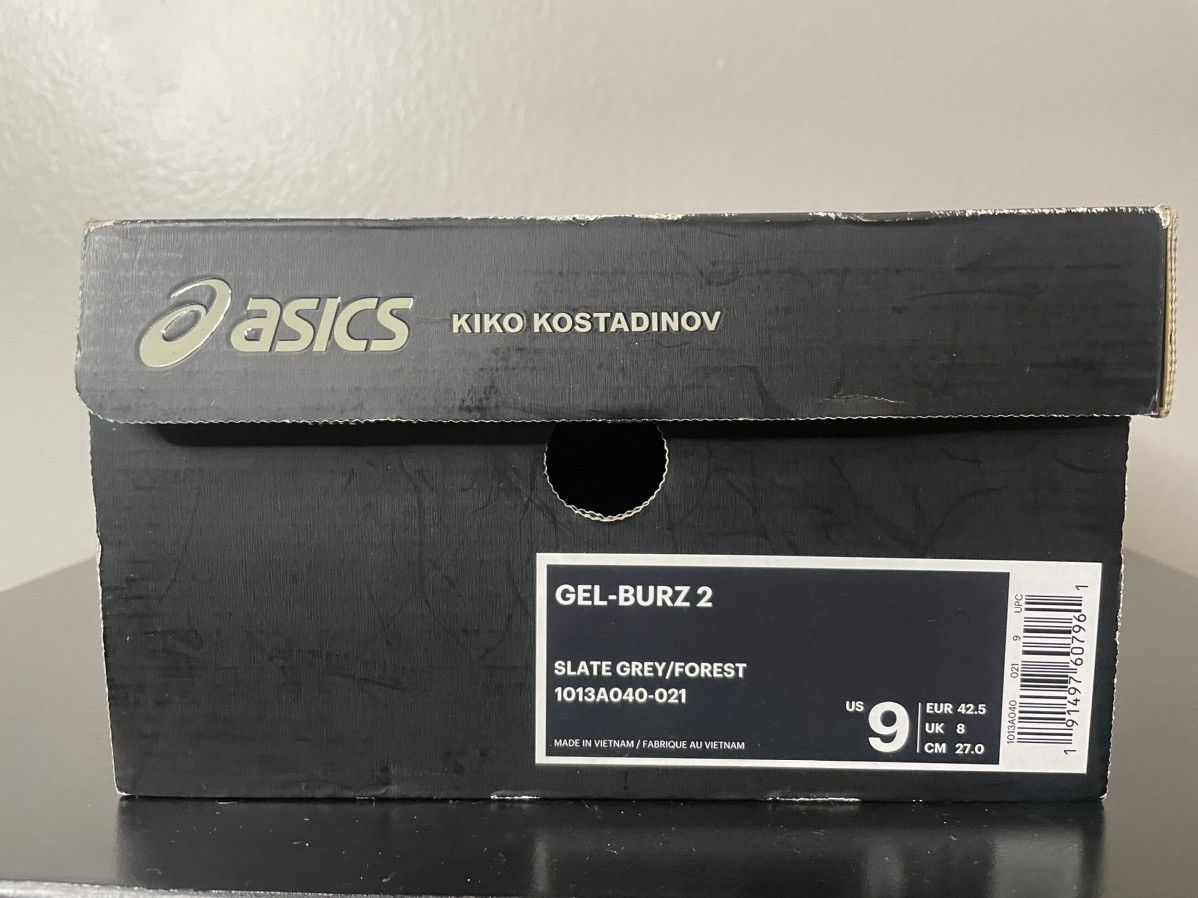 Asics × Kiko Kostadinov Asics x Kiko Kostadinov Gel Burz 2 Slate Grey Size US 9 / EU 42 - 6 Thumbnail