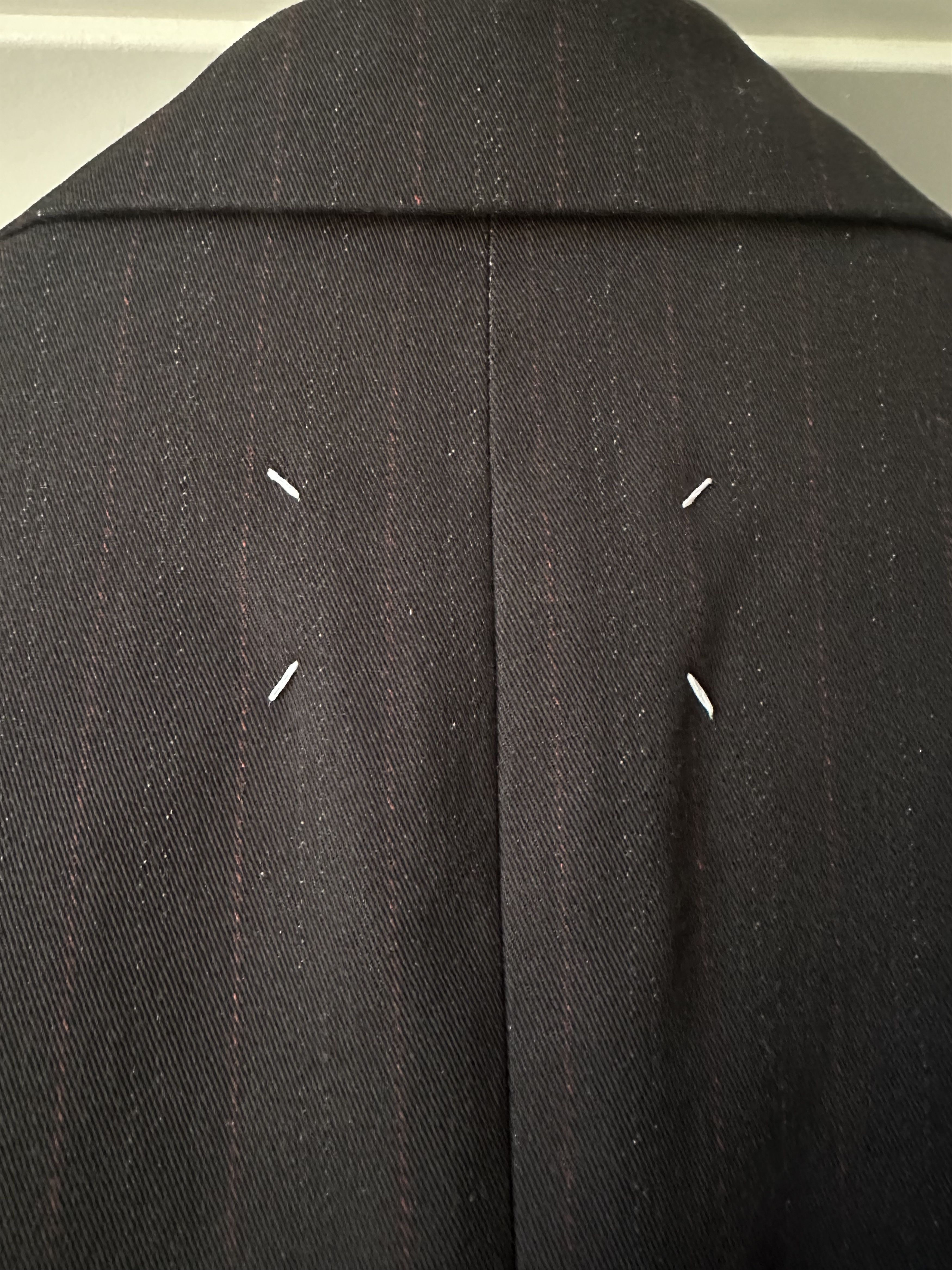 Maison Margiela Maison Margiela Trompe l'oeil pinstripe coat Size US S / EU 44-46 / 1 - 8 Thumbnail