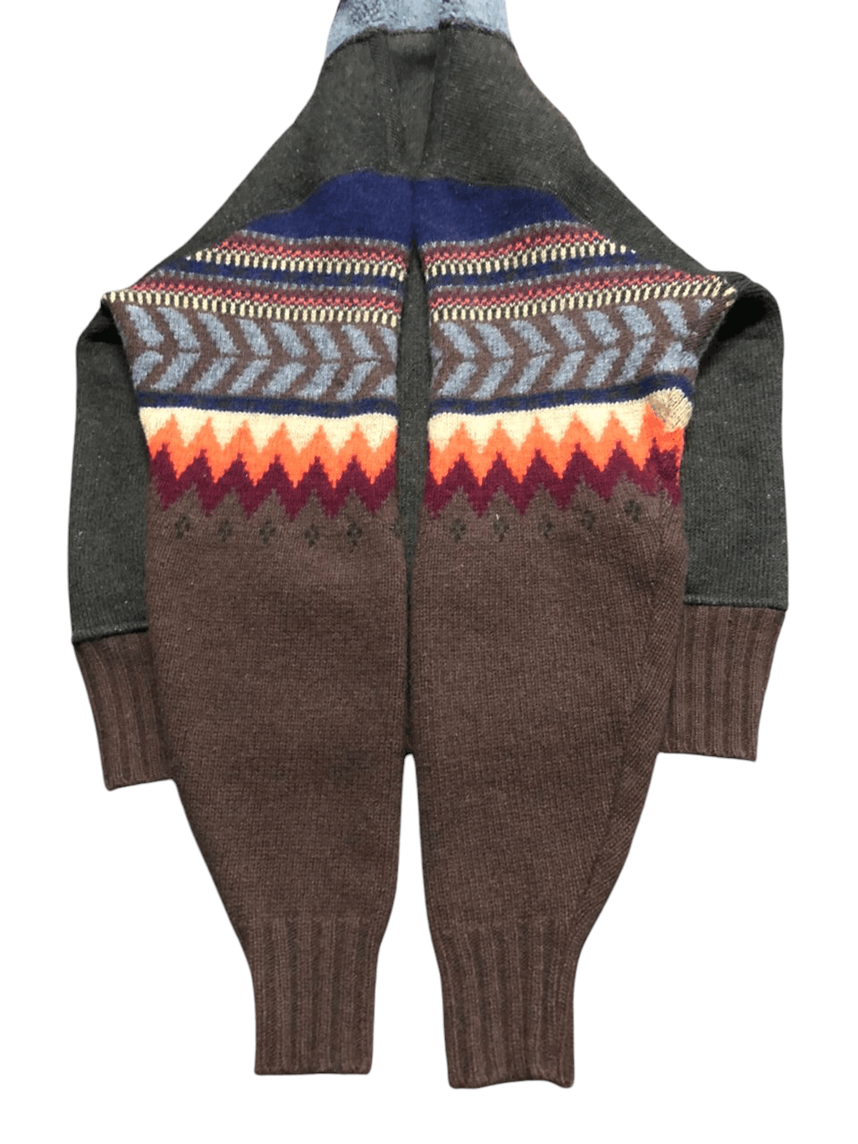 Napapijri Napapijri Knit Hooded Zipper Jacket Sherpa Native Sleeve Size US M / EU 48-50 / 2 - 5 Thumbnail
