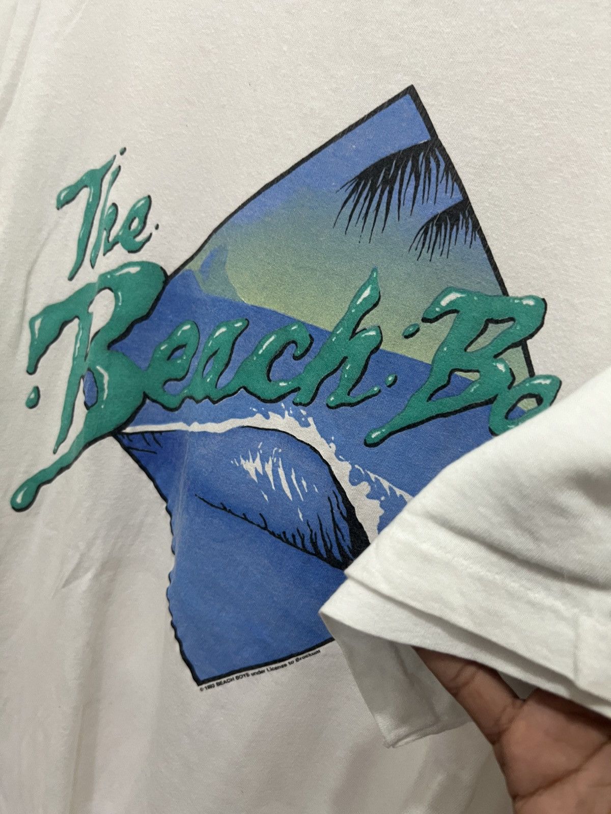 Band Tees × Vintage Vintage 1993 The Beach Boys Wave Surf Band Size US XL / EU 56 / 4 - 7 Thumbnail