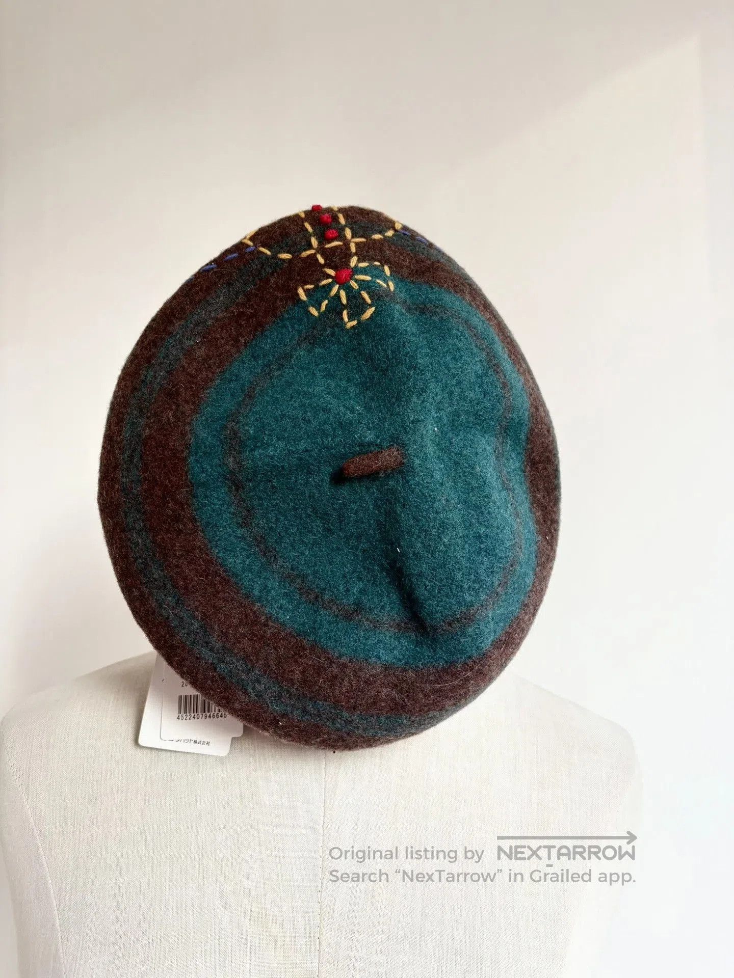Vivienne Westwood Vivienne Westwood Saturn Embroidered Beret. Size ONE SIZE - 3 Thumbnail
