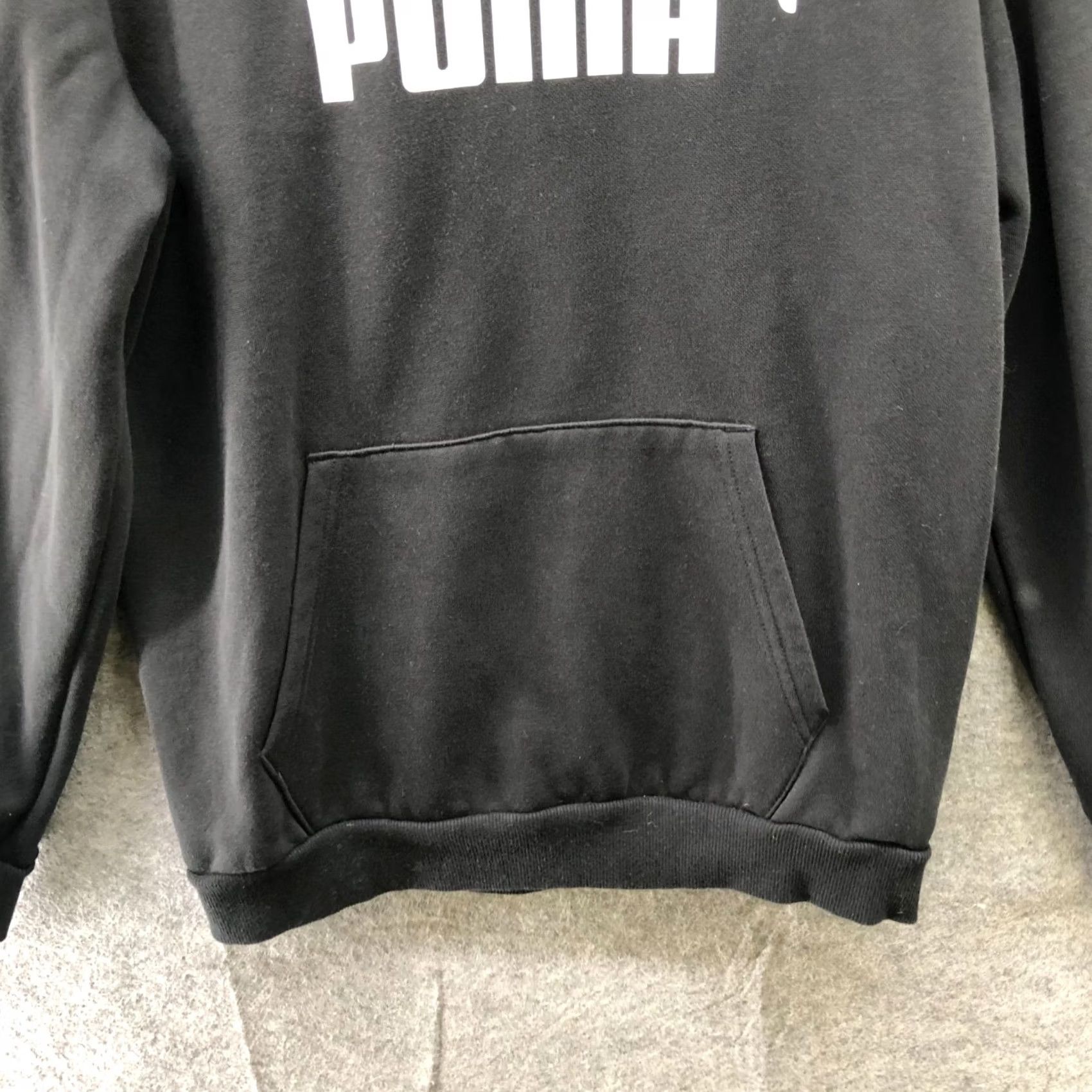 Puma PUMA Pullover Hoodie Mens M Black Logo Kangaroo Pocket Sweatshirt SE Way 1 Size US M / EU 48-50 / 2 - 7 Thumbnail