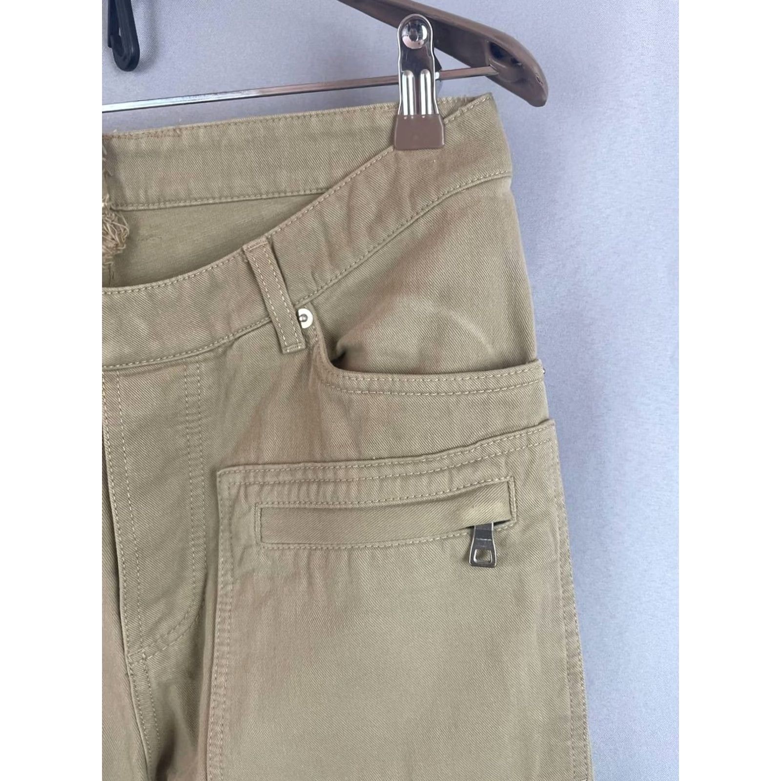 Balmain Balmain Jeans Mens Denim Straight Leg XS Brown Cotton Belt Loop 5-Pocket Design Vintage: No Size US 27 - 3 Thumbnail