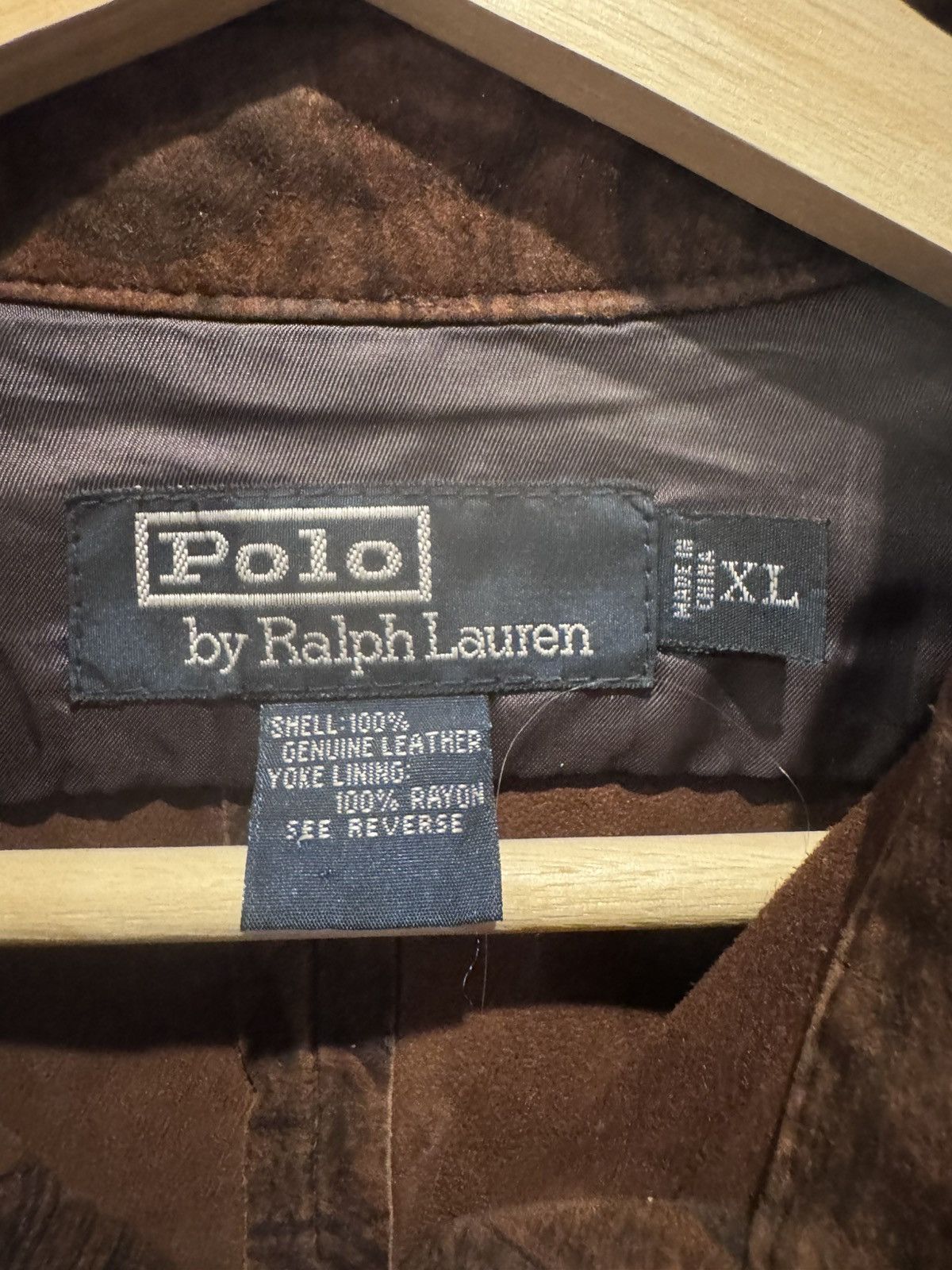 Polo Ralph Lauren Polo Ralph Lauren suede paisley shirt Size US XL / EU 56 / 4 - 5 Thumbnail