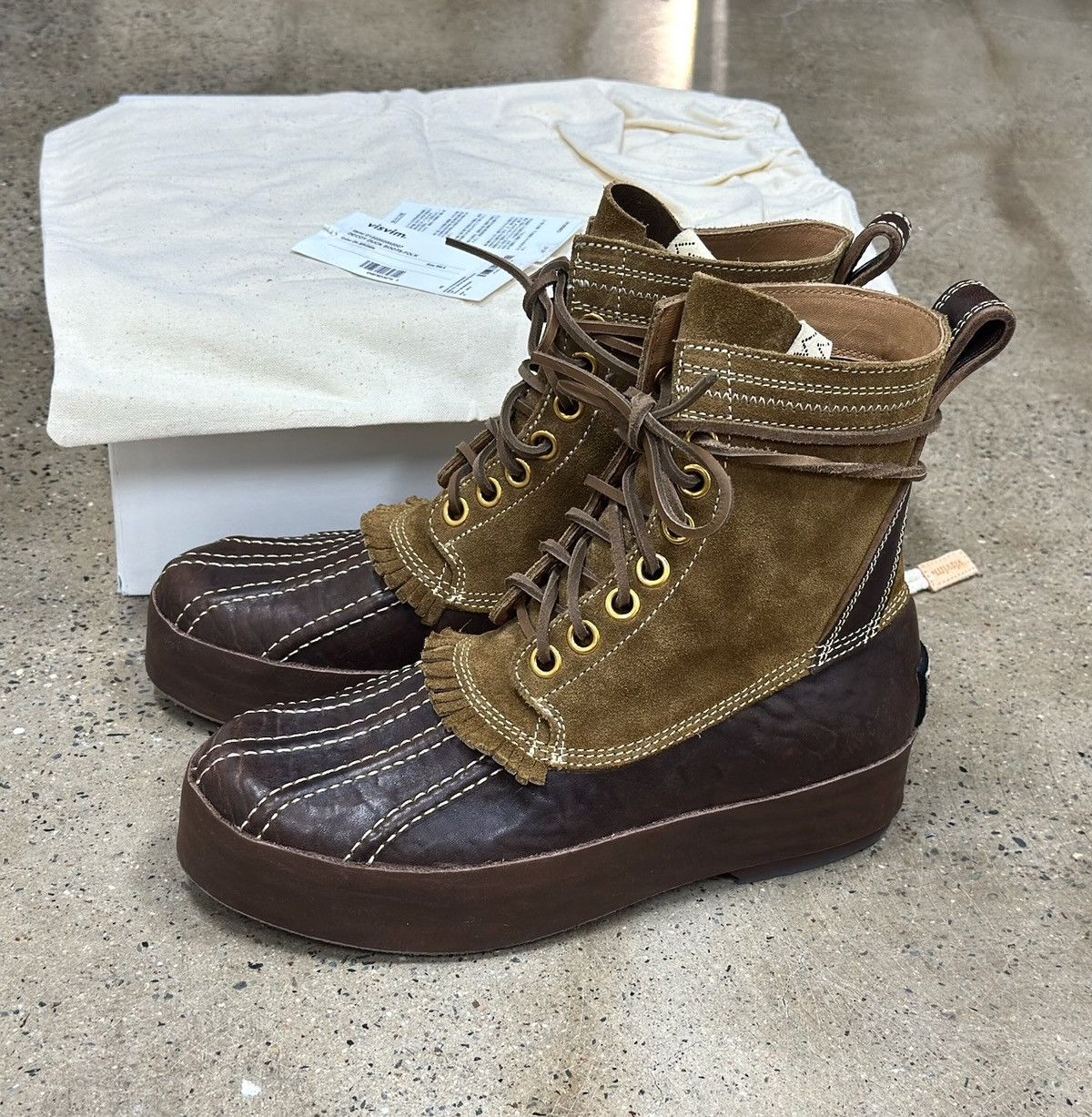 Visvim Visvim 22aw decoy duck boots folk DK.Brown Size US 9.5 / EU 42-43 - 1 Thumbnail