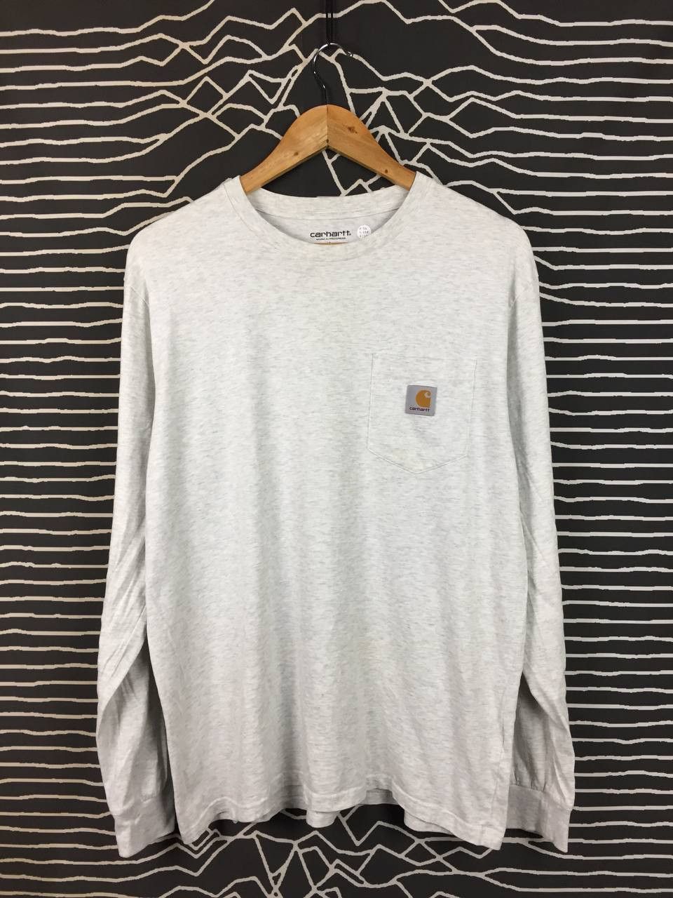 Carhartt Carhartt Work In Progress Long Sleeve Pocket Tee Size L Size US L / EU 52-54 / 3 - 1 Thumbnail