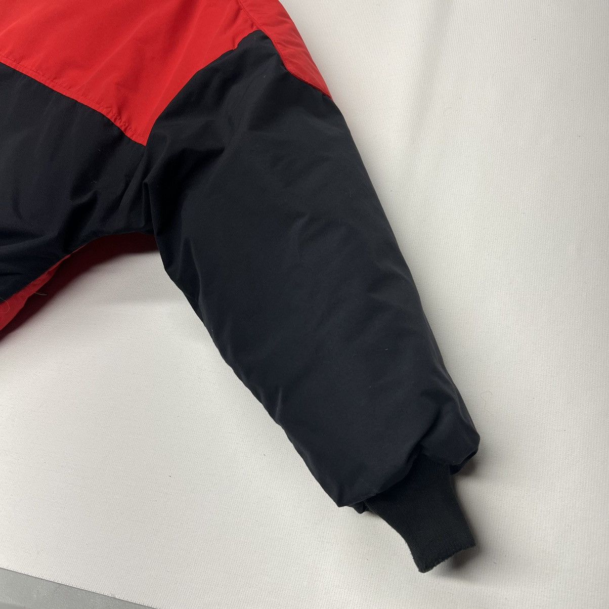 Vintage VTG Alpine Designs Jacket Red Black Goose Down Puffer Ski Size US L / EU 52-54 / 3 - 20 Thumbnail