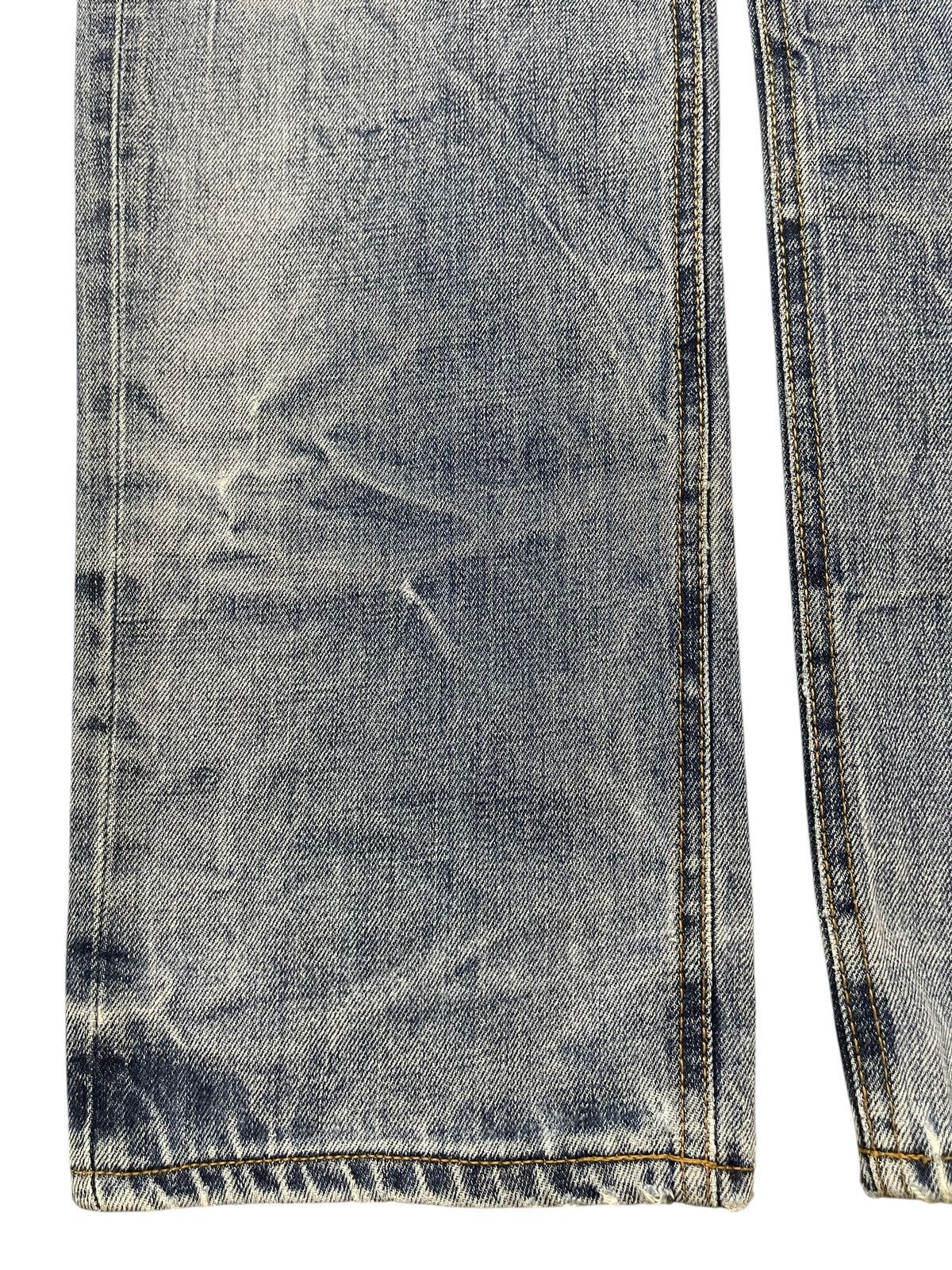 Sugar Cane Vintage Japanese Brand Blue Faded Wash Distress Loose Jeans Size US 30 / EU 46 - 7 Thumbnail