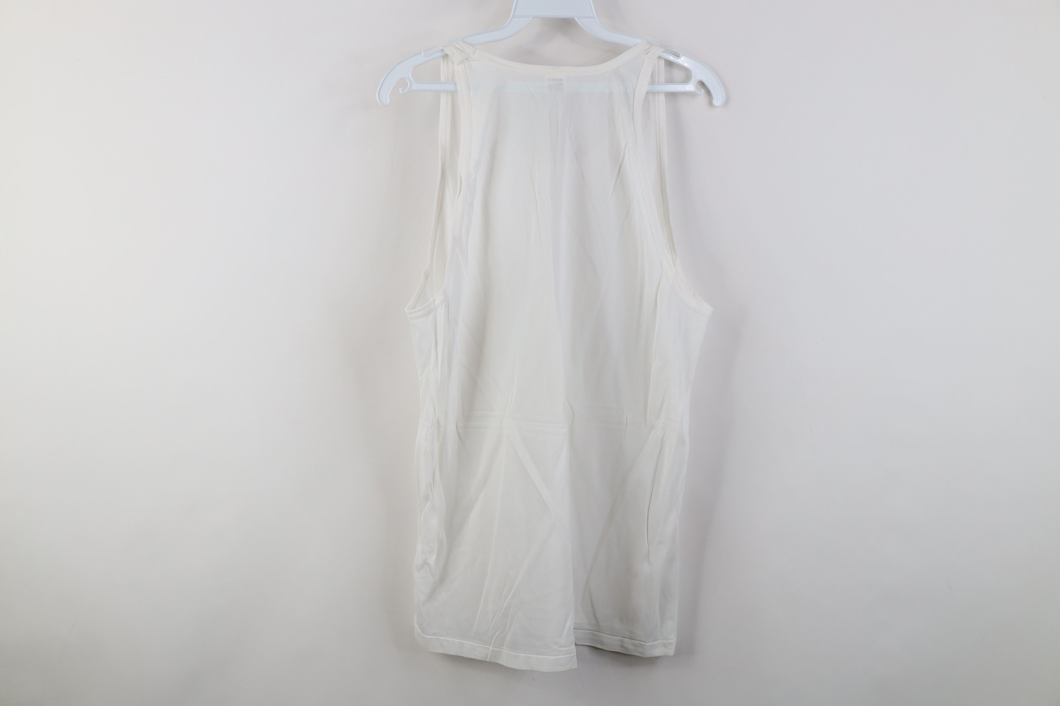 Vintage Vintage 70s Streetwear Tank Top T-Shirt White Nylon USA Size US L / EU 52-54 / 3 - 6 Thumbnail