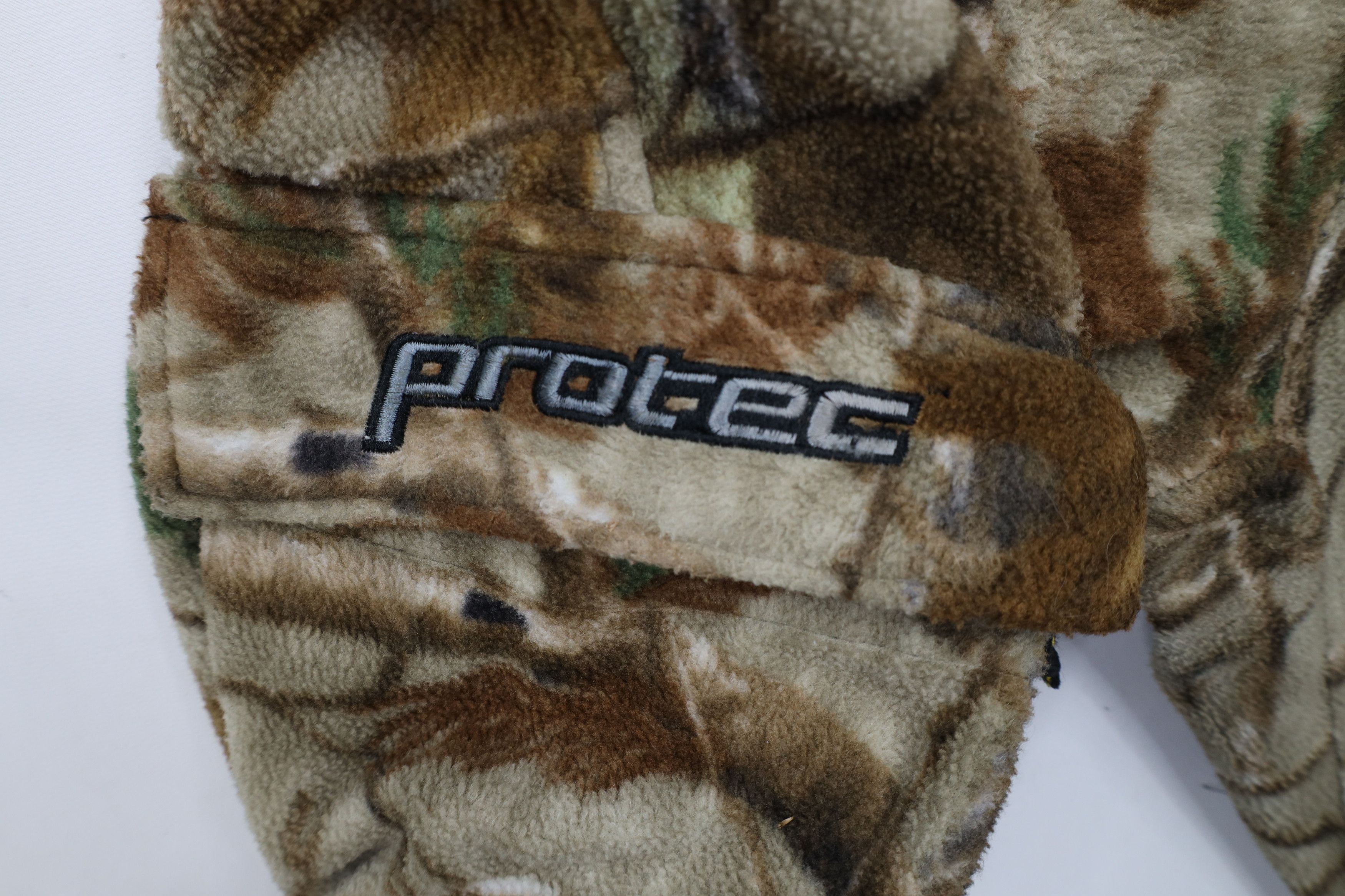 Vintage Vintage 90s Y2K Streetwear Fleece Camouflage Cargo Pants Size US 36 / EU 52 - 7 Thumbnail