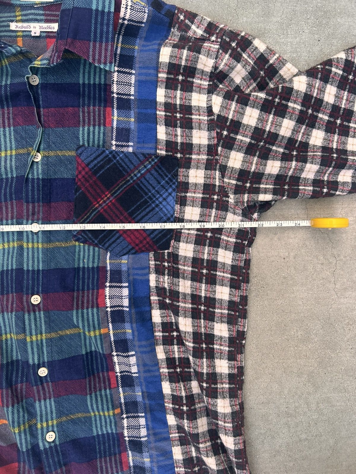 Needles Needles Rebuild 7-Cut Flannel Shirt Size US S / EU 44-46 / 1 - 7 Thumbnail