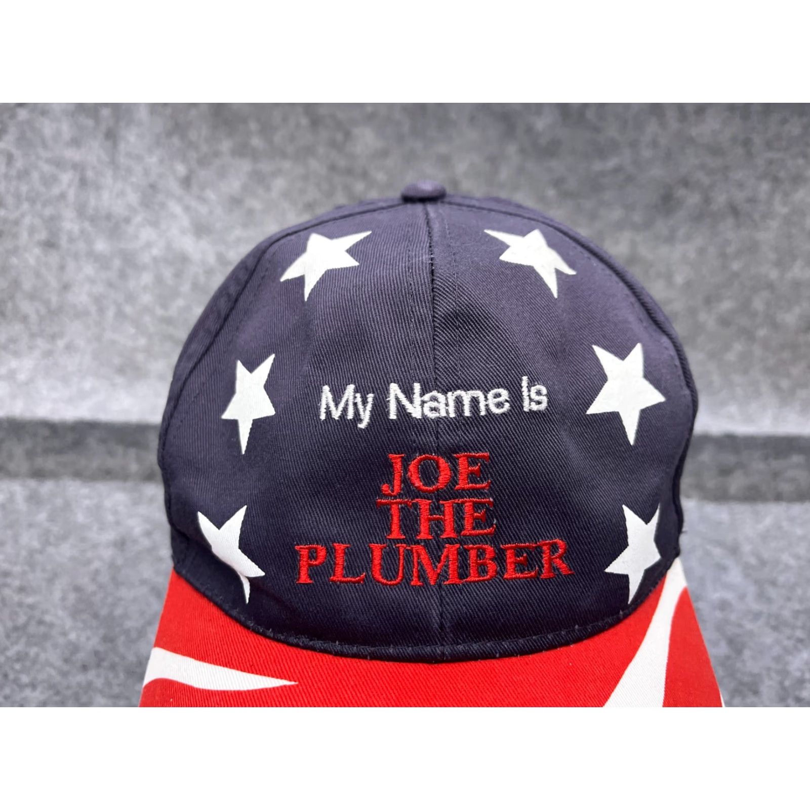 Vintage COBRA US FLAG SNAPBACK HAT CAP ADULT ONE SIZE BLUE COTTON AMERICA BEACH Size ONE SIZE - 2 Thumbnail